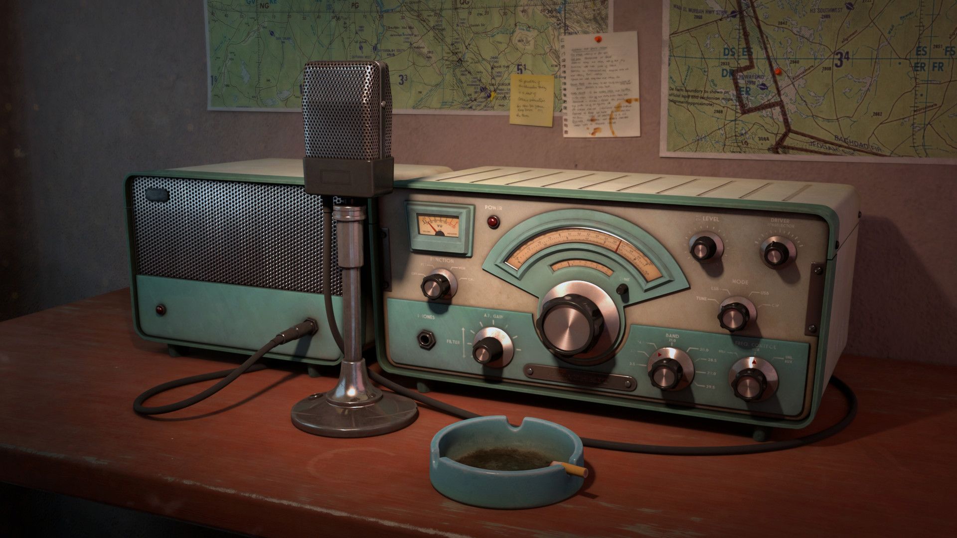 Ham Radio Background Wallpaper