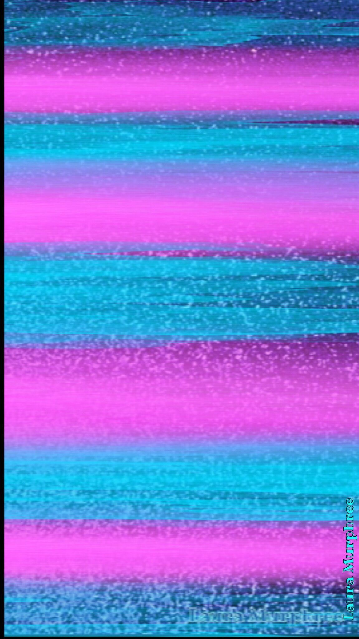 Hot Pink And Blue Wallpaper