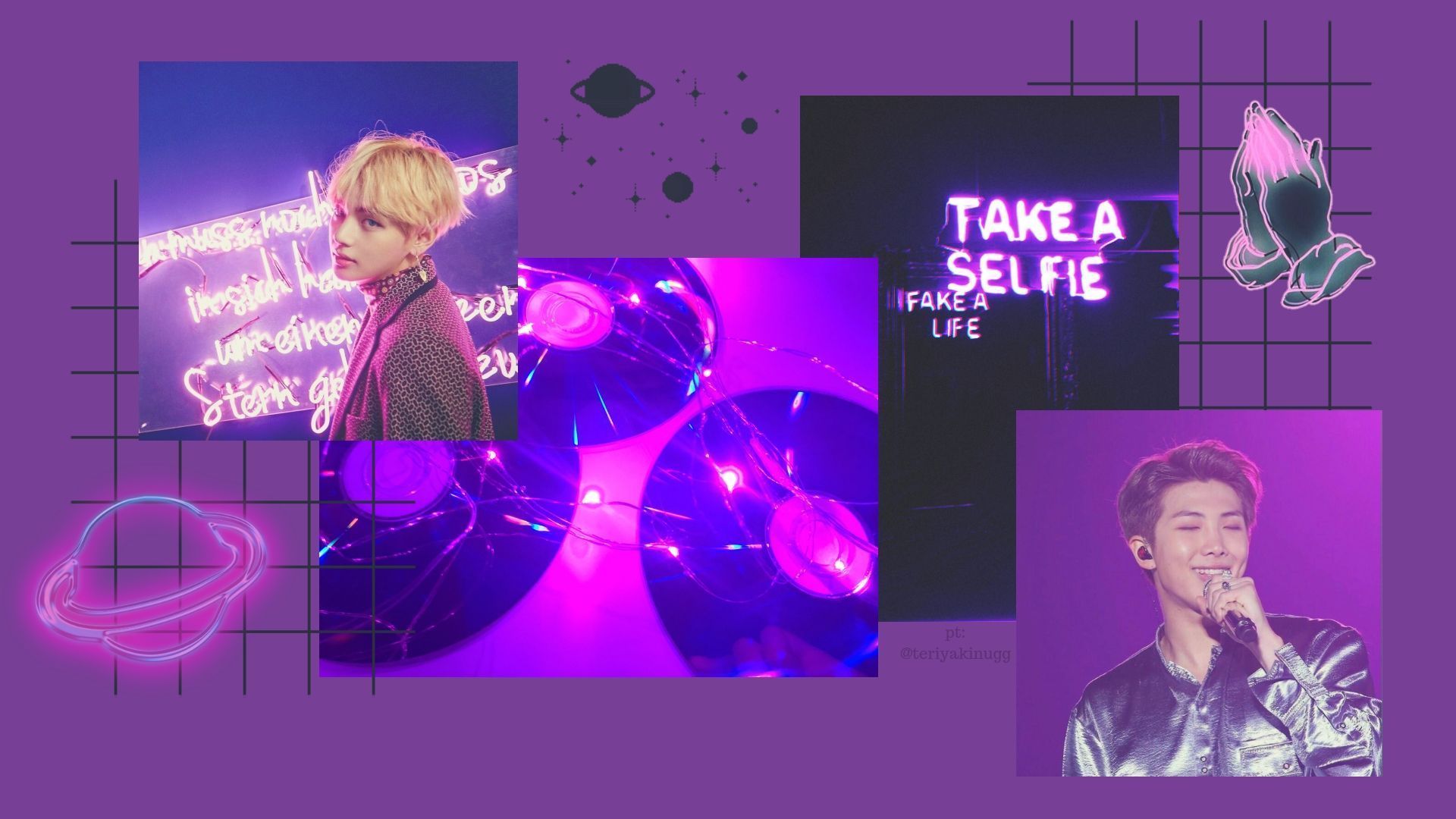 Purple Kpop Wallpapers Wallpaper Cave