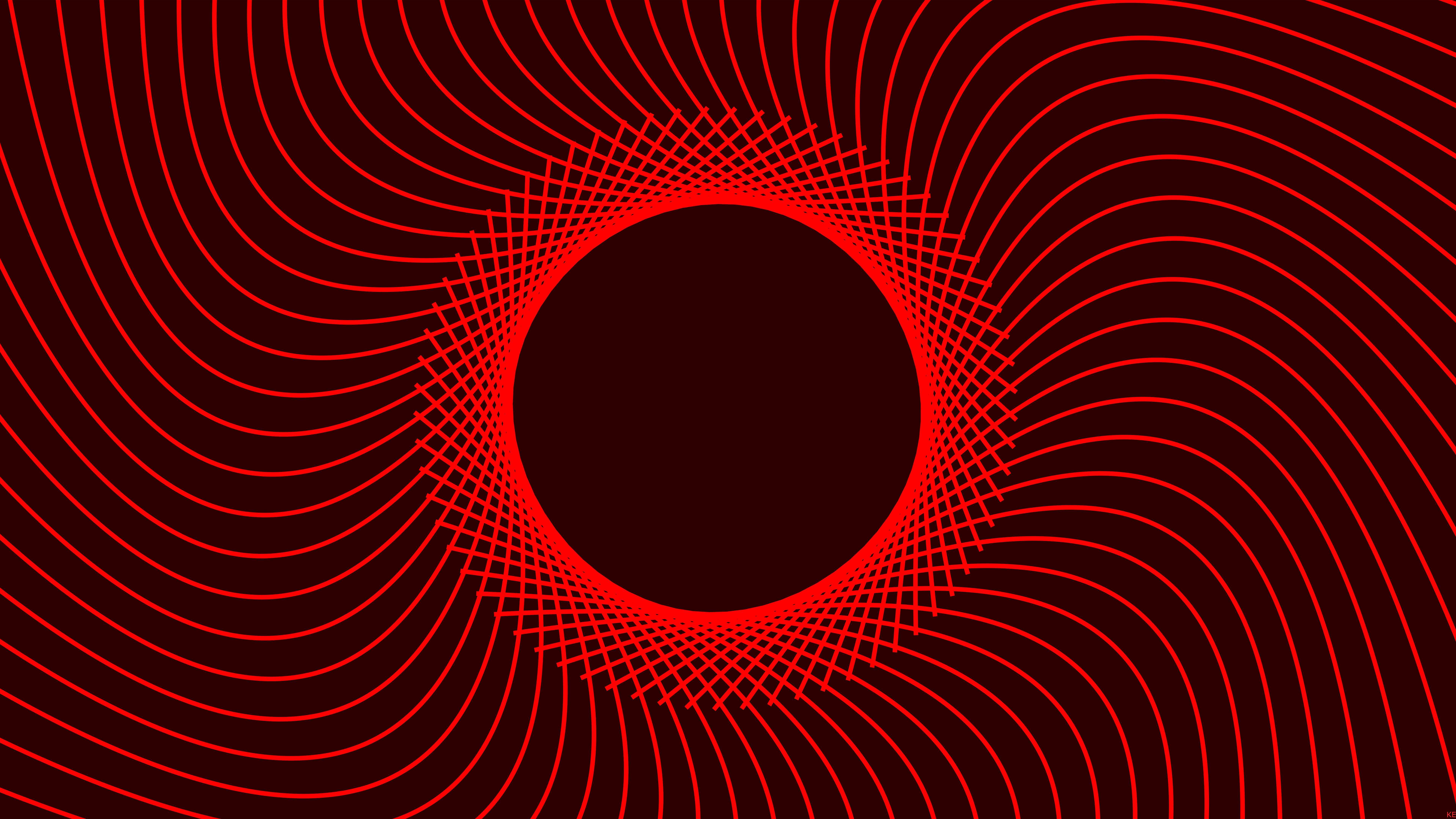 Red Circle Wallpapers Wallpaper Cave