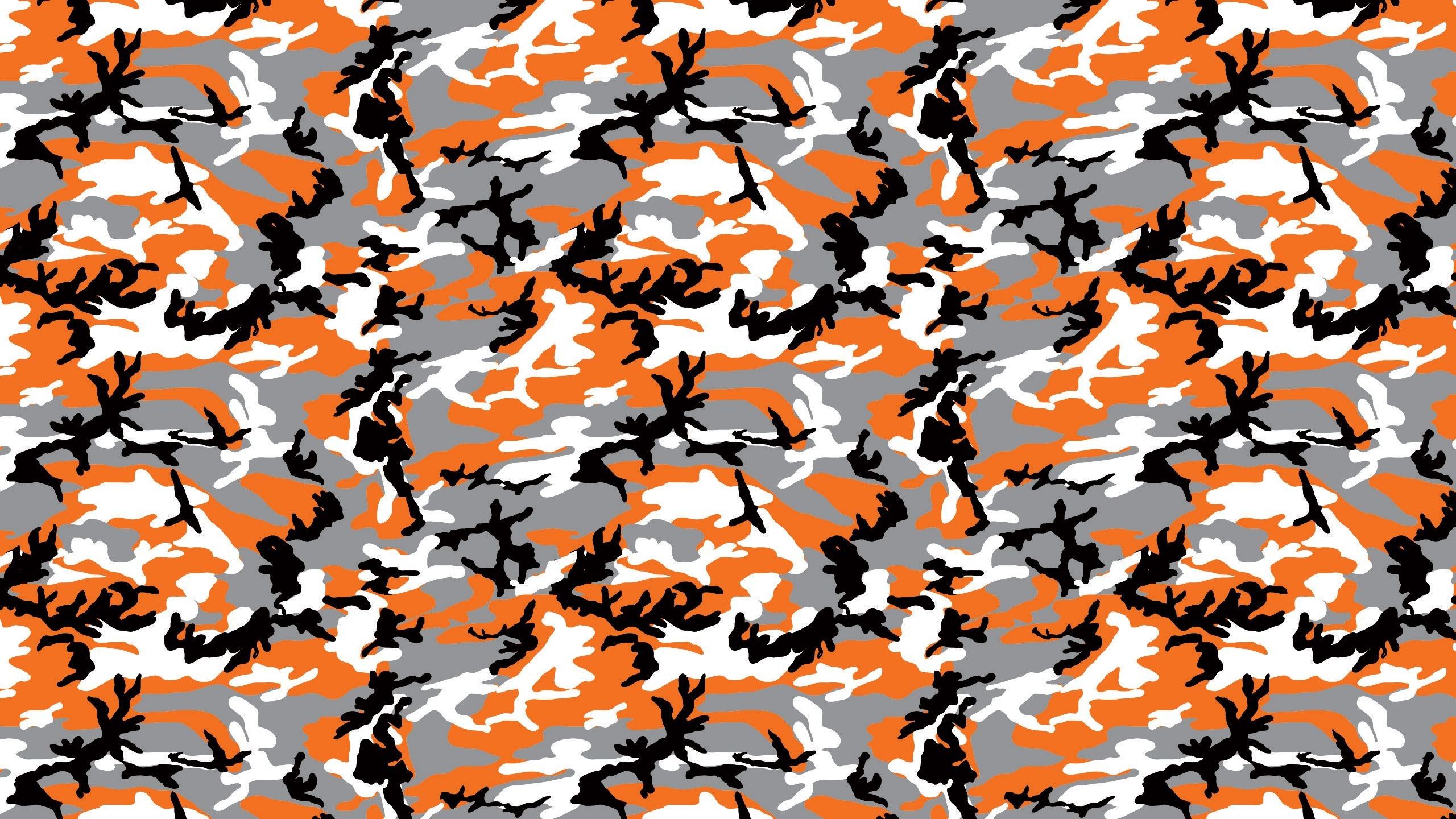 Orange Realtree Camo Wallpaper