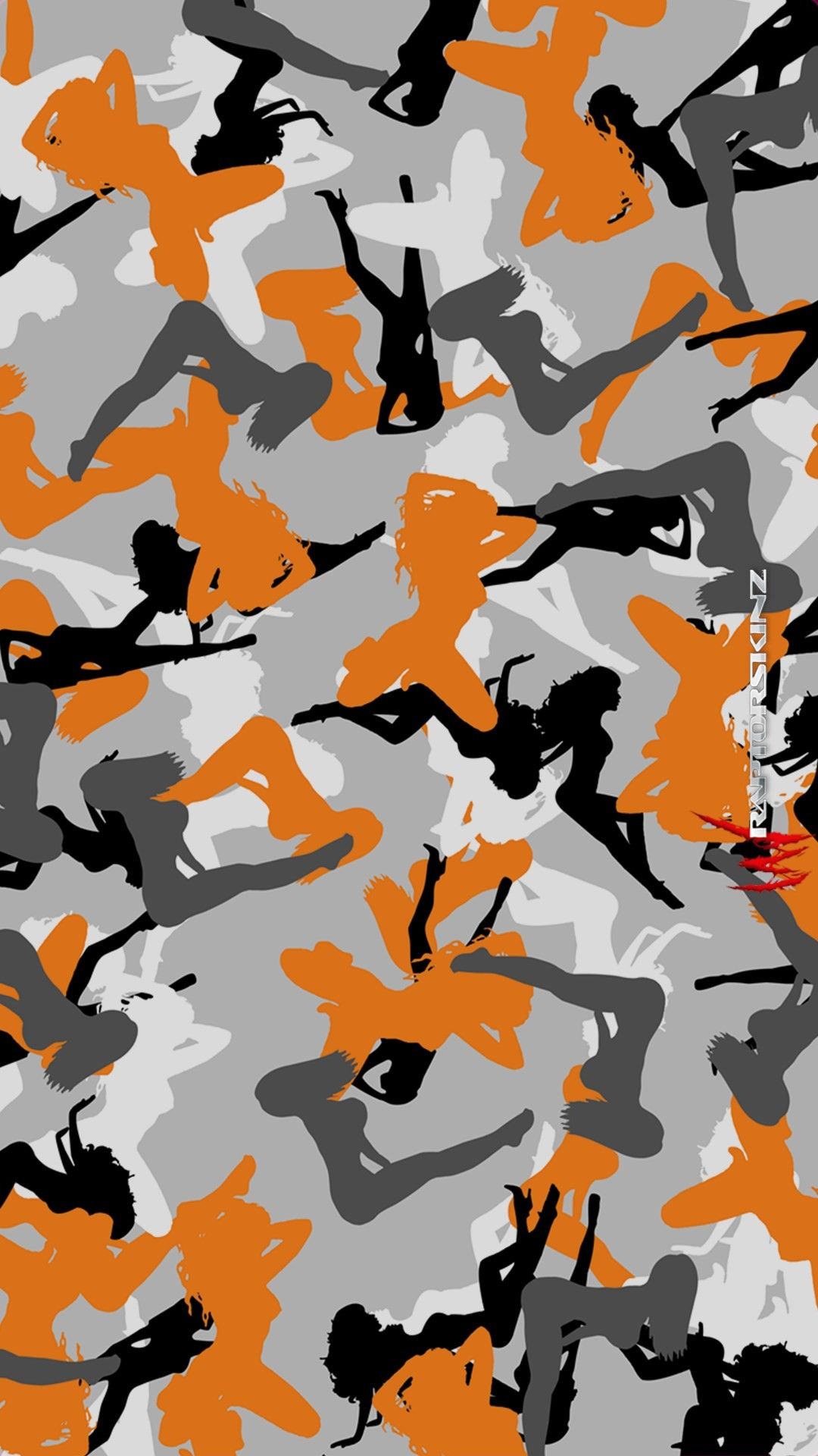 Orange Camo Wallpapers Wallpaper Cave
