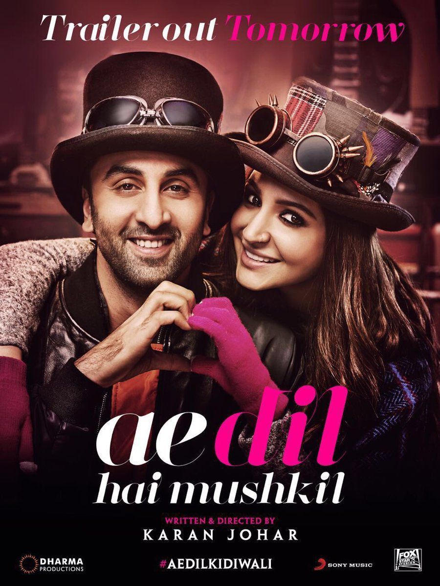Ae Dil Hai Mushkil Movie Wallpapers Wallpaper Cave