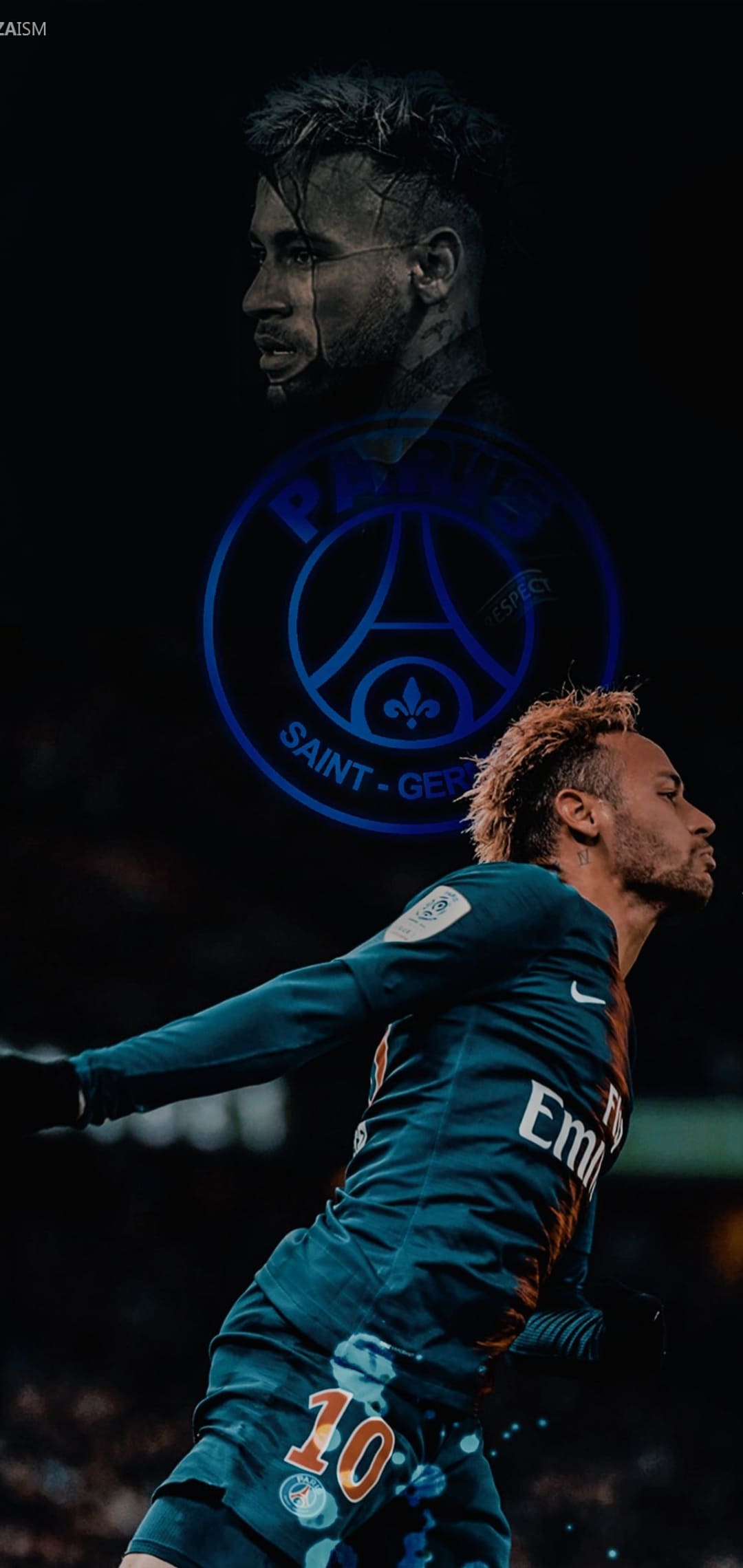 Neymar Dark Wallpapers Wallpaper Cave