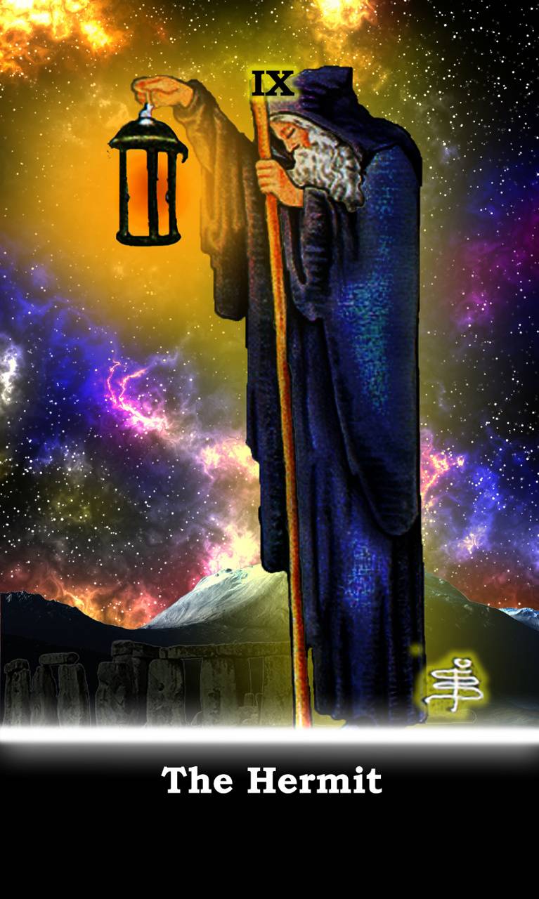 The Hermit Tarot Led Zeppelin