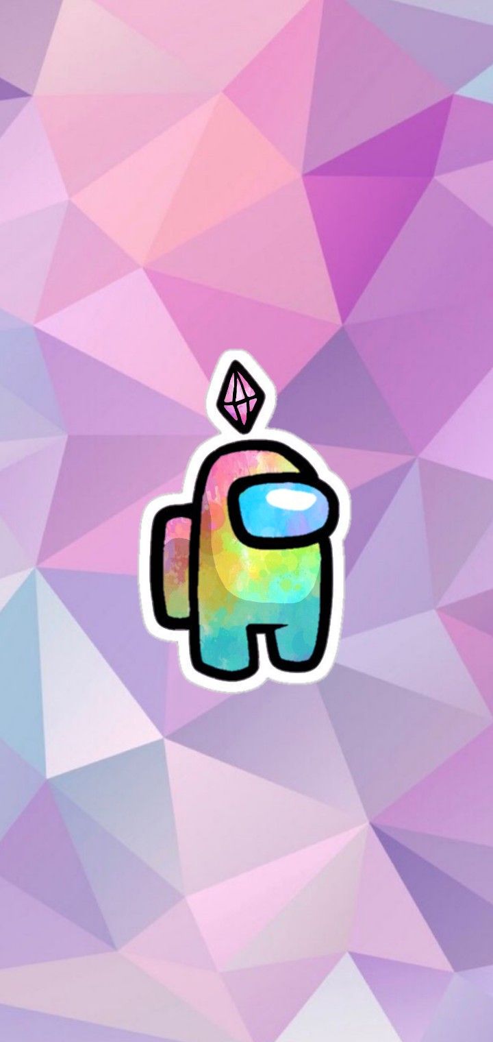 Among Us Rainbow Wallpapers Wallpaper Cave