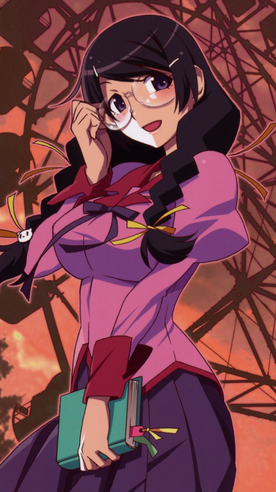 Hanekawa Tsubasa Wallpapers Wallpaper Cave