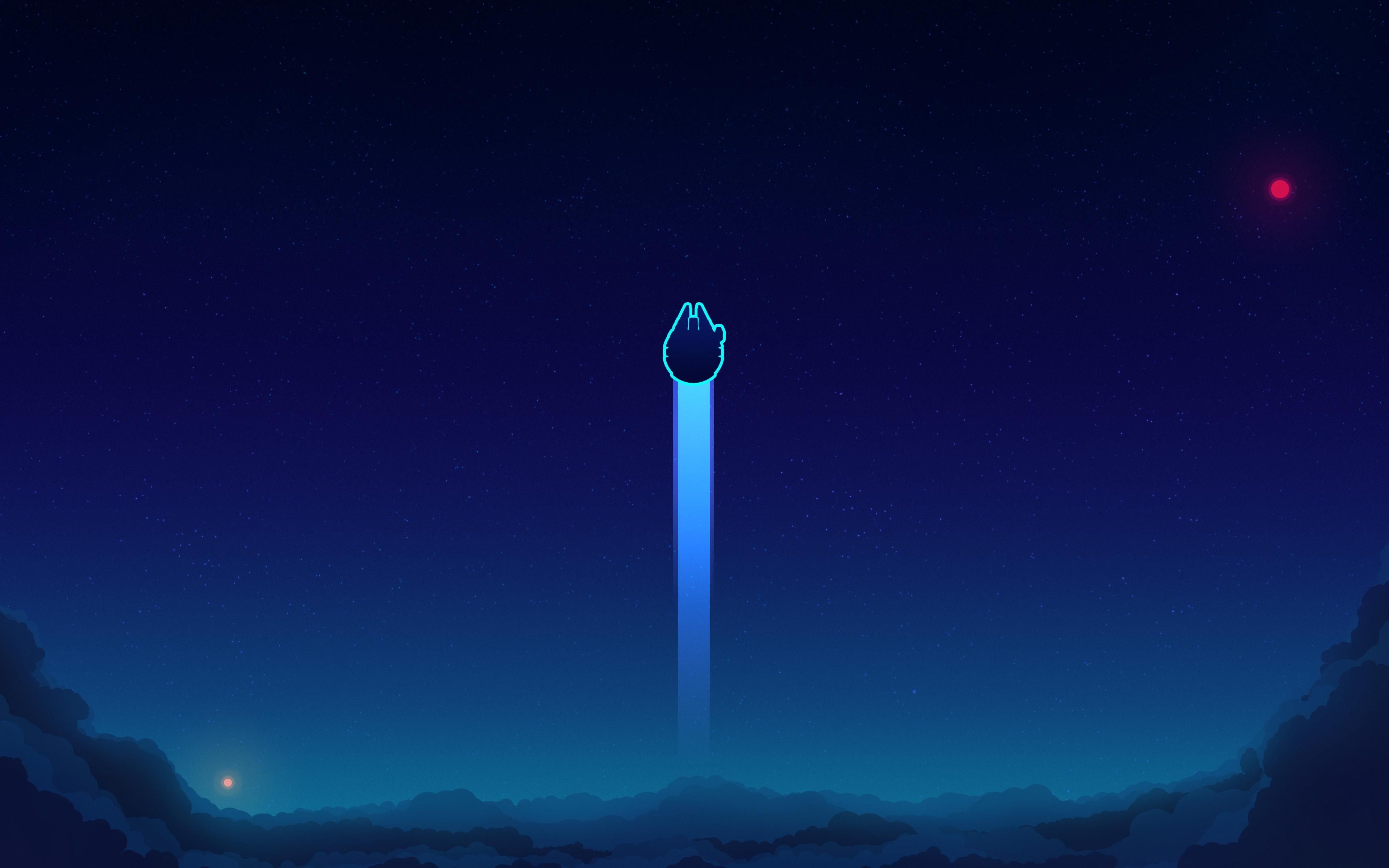 Star Wars Desktop Blue Wallpapers Wallpaper Cave