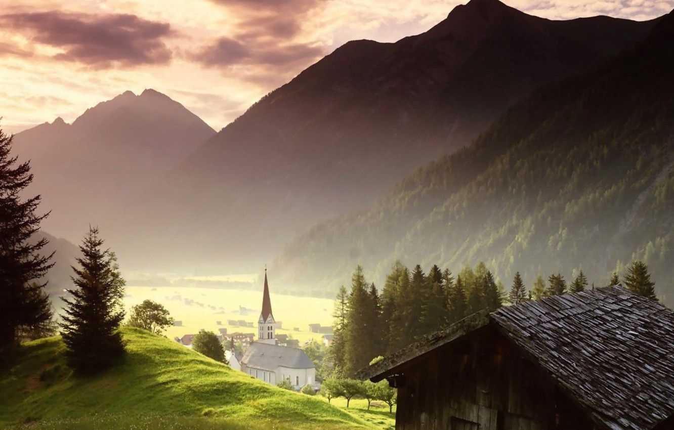 Mountain Church Wallpapers Wallpaper Cave