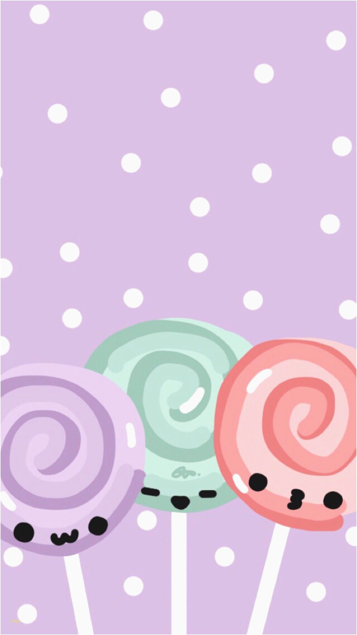 Purple Kawaii Wallpapers Wallpaper Cave
