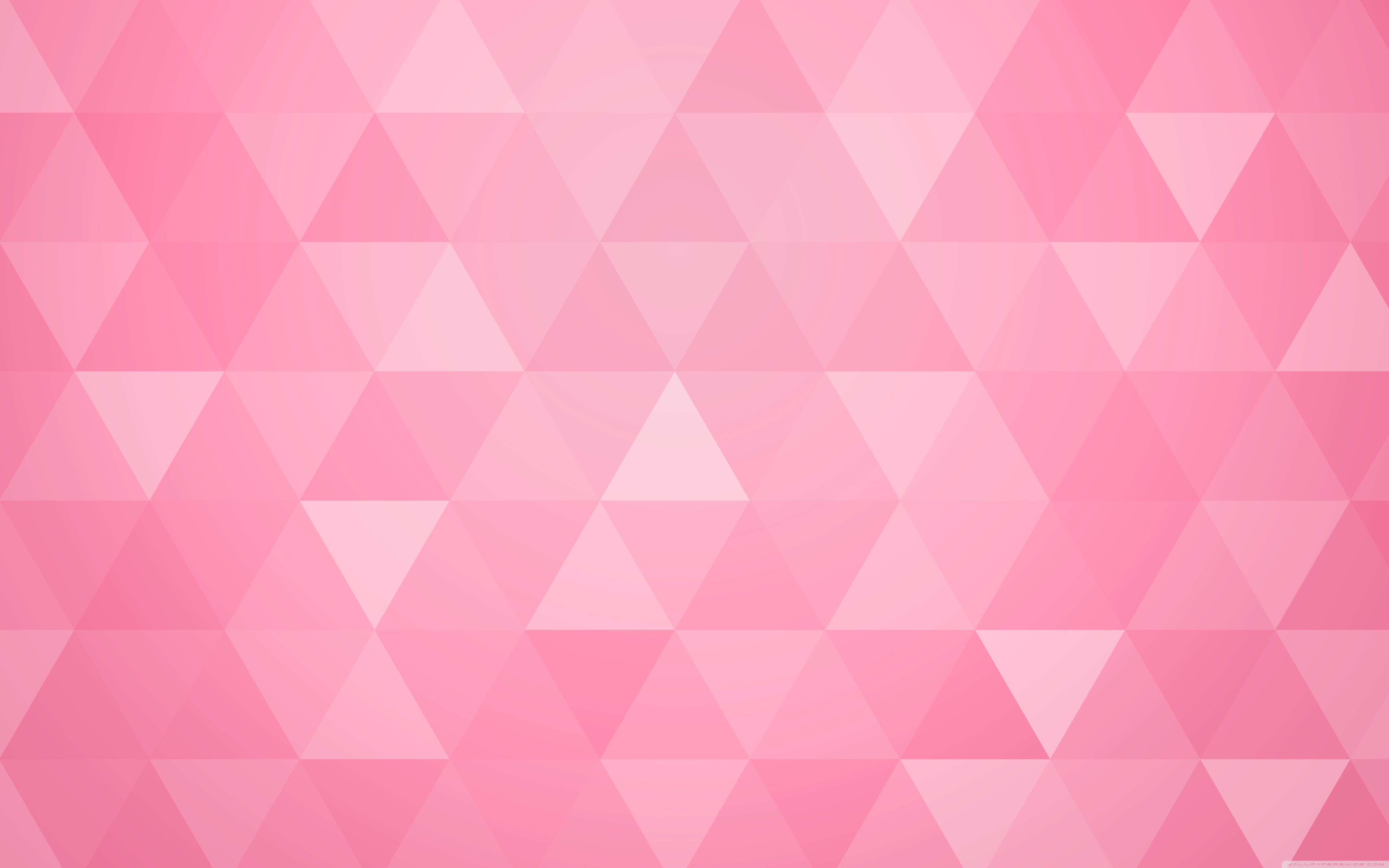 Pink Geometric Wallpapers Wallpaper Cave