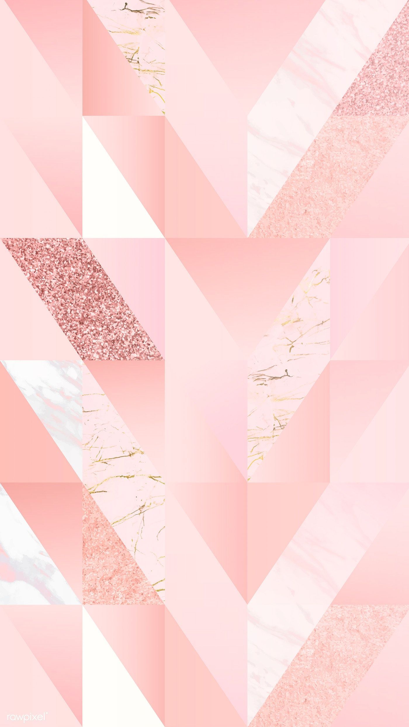 Pink Geometric Wallpapers Wallpaper Cave