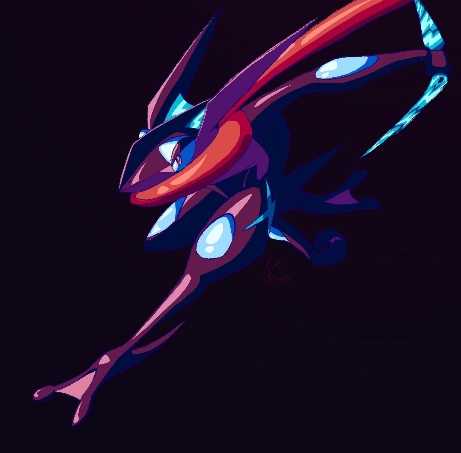 Shiny Greninja Wallpapers Wallpaper Cave
