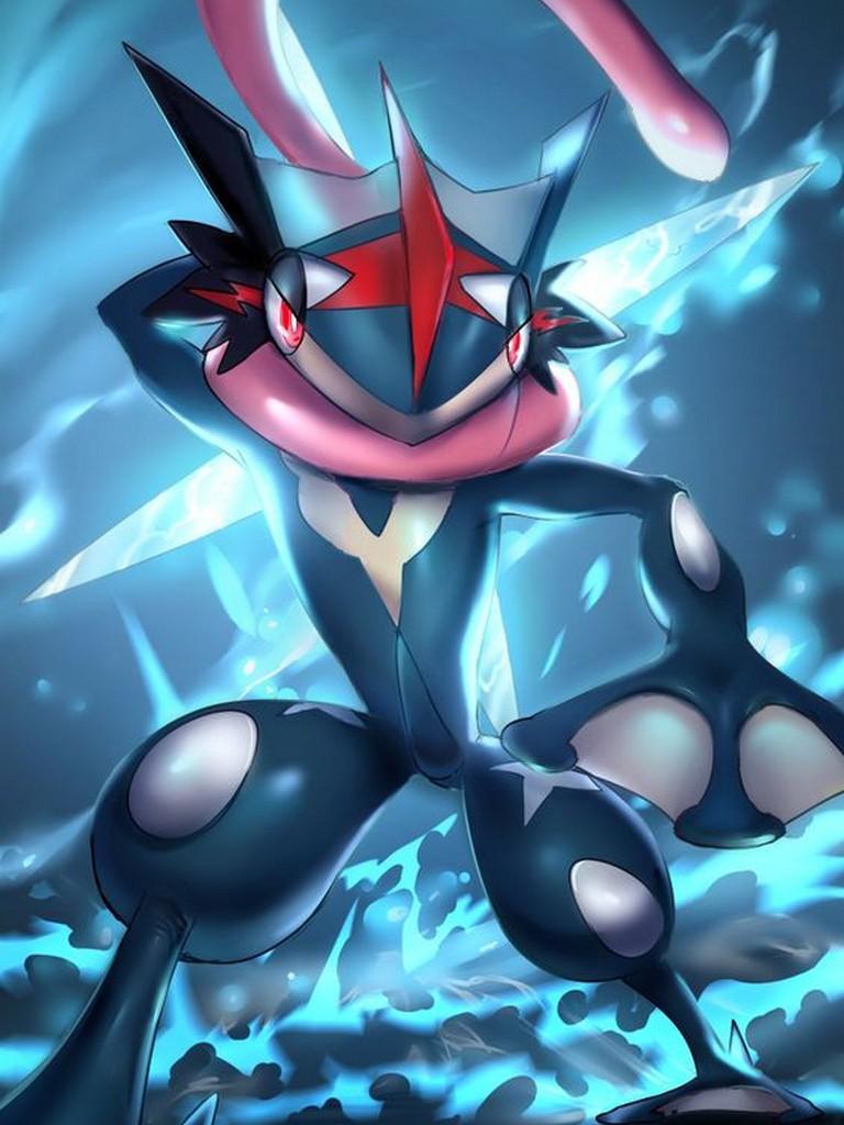 Shiny Greninja Wallpapers Wallpaper Cave