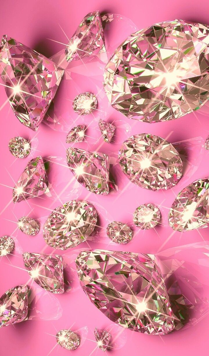 Pink Crystal Wallpapers Wallpaper Cave