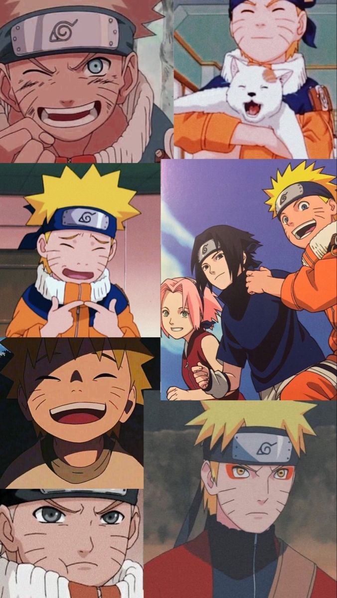Naruto Collage Wallpapers Wallpaper Cave