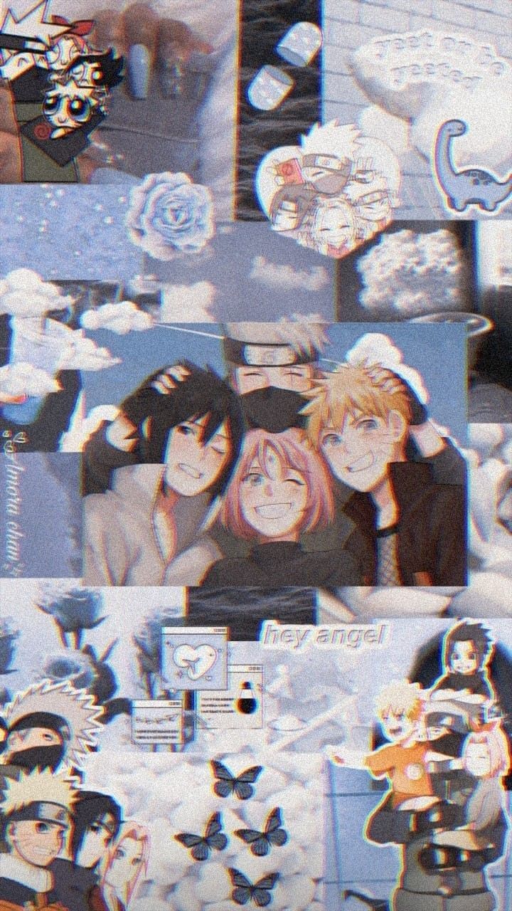 Naruto Collage Wallpapers Wallpaper Cave