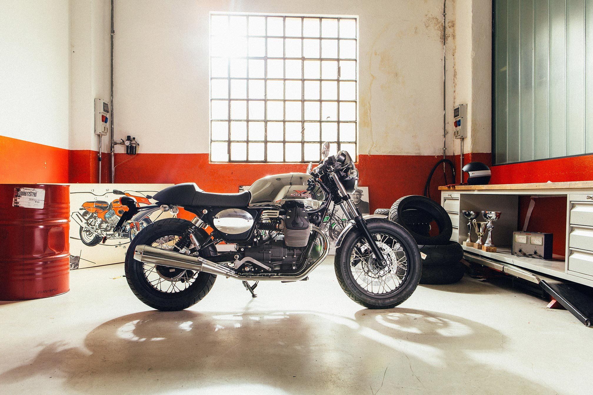 Bike Garage Wallpapers Wallpaper Cave