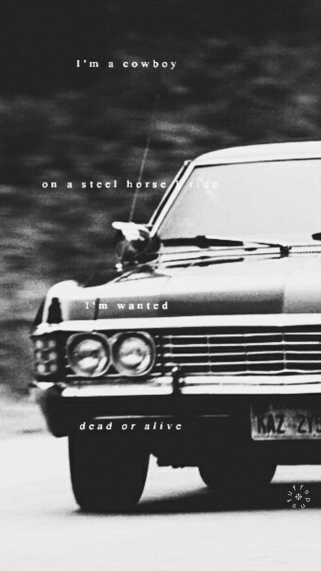 Supernatural Impala Wallpapers Wallpaper Cave