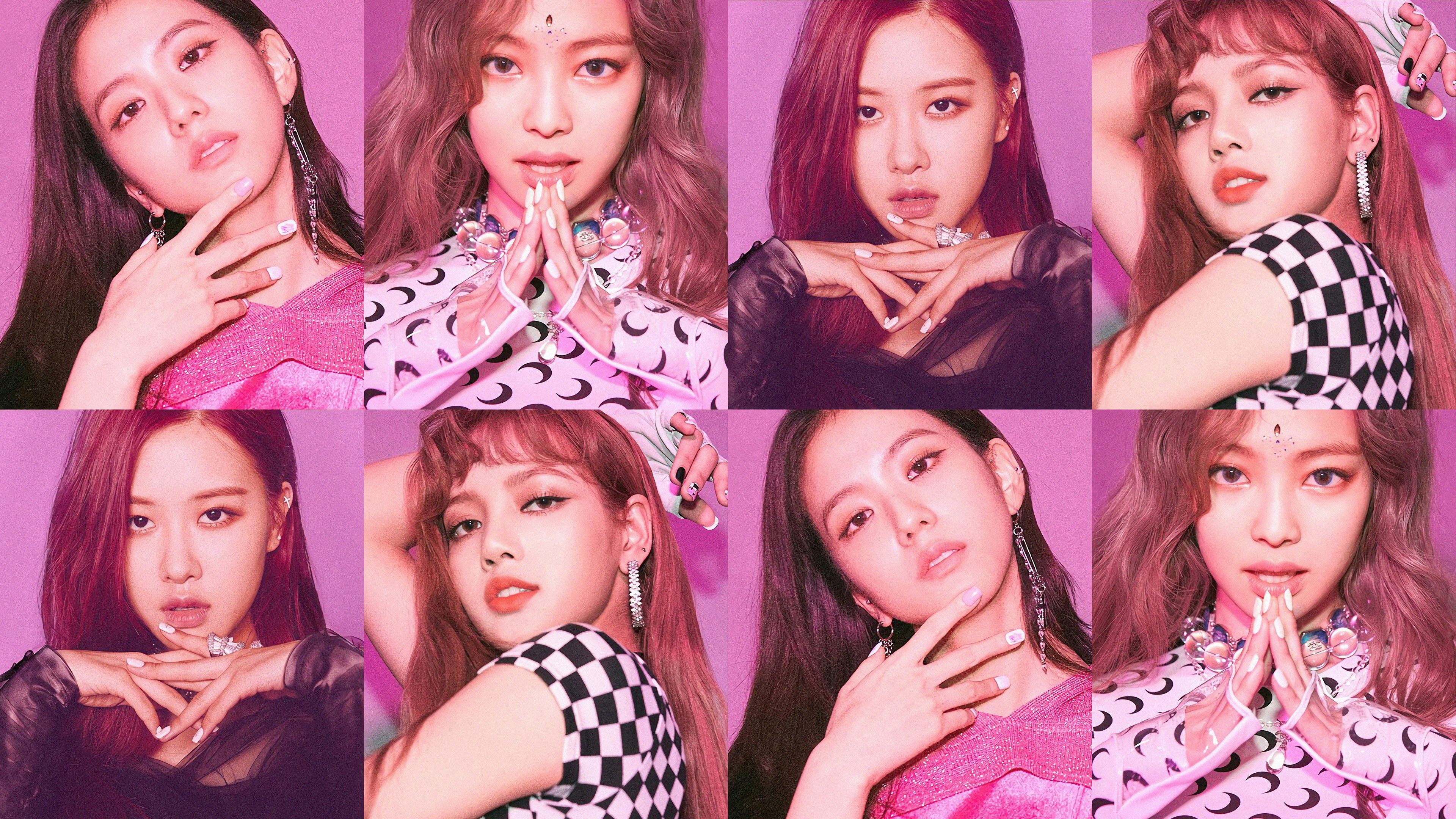 Blackpink Desktop Wallpaper 4k 2020 Integrantes De Blackpink Fondo De
