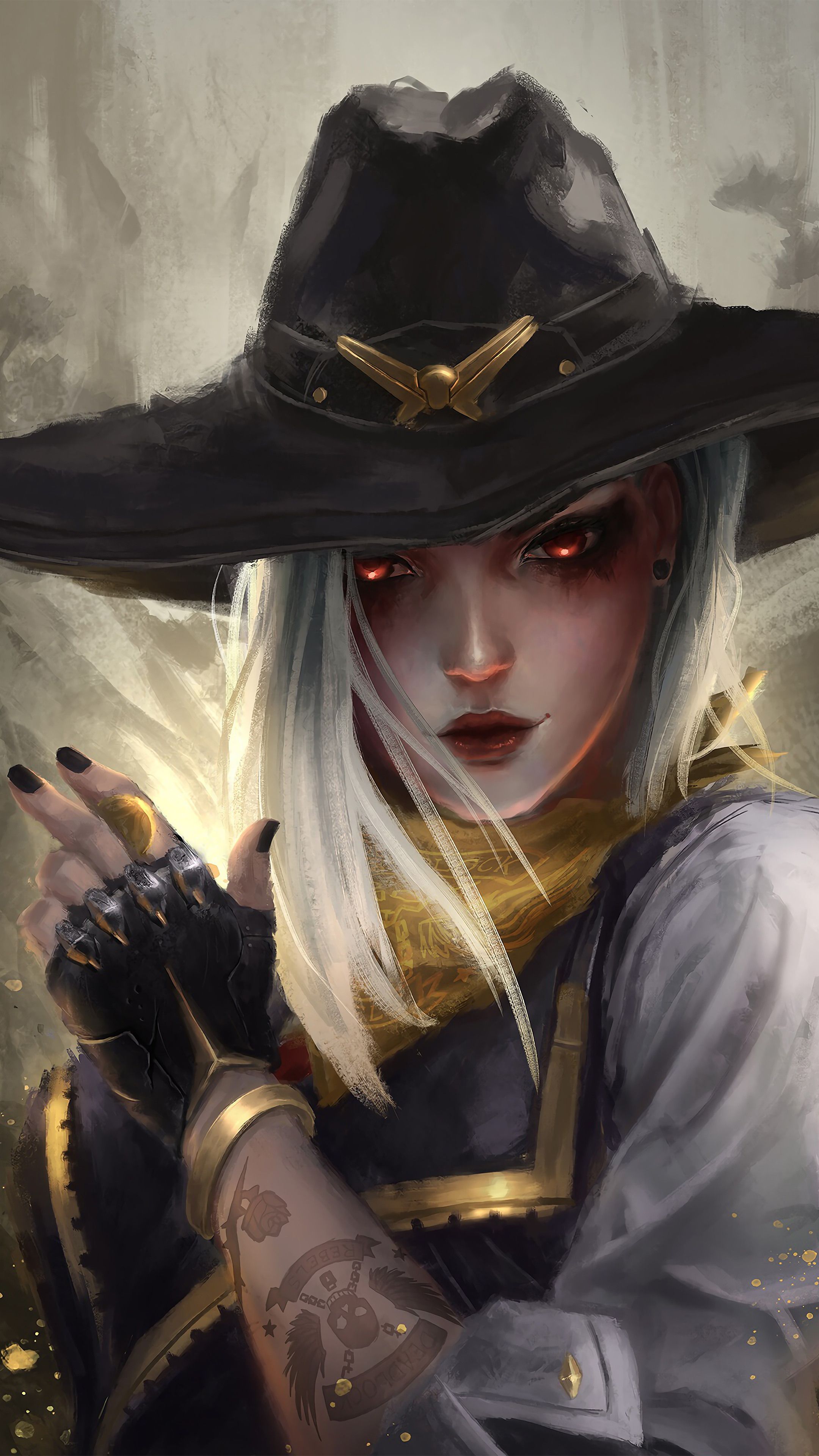 Ashe Overwatch Phone Wallpapers Wallpaper Cave