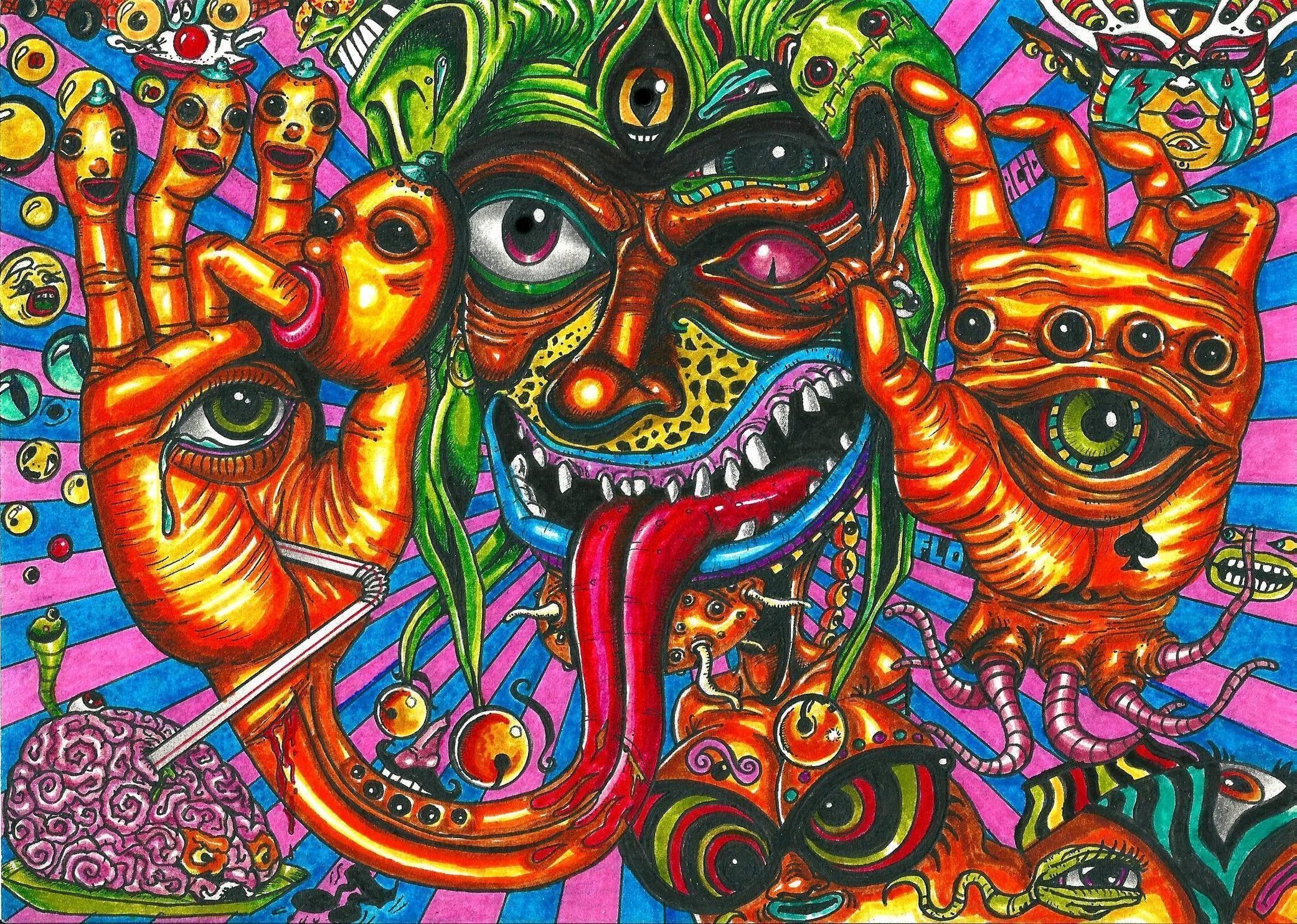 LSD Desktop Wallpapers Wallpaper Cave