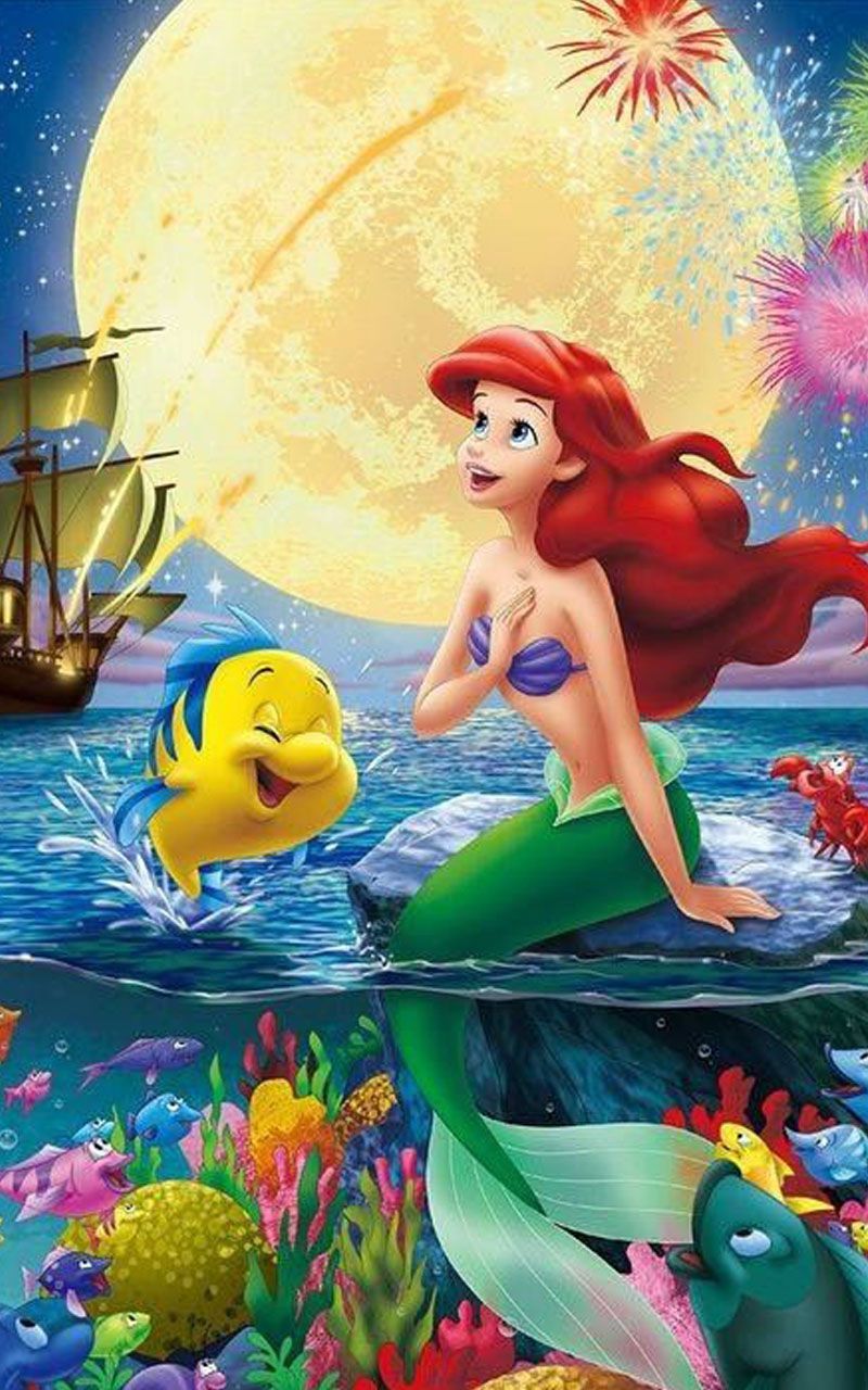 Disney Princess Ariel Wallpapers Wallpaper Cave