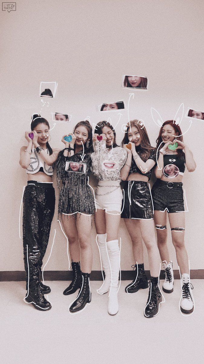 Itzy Aesthetic Wallpapers Wallpaper Cave