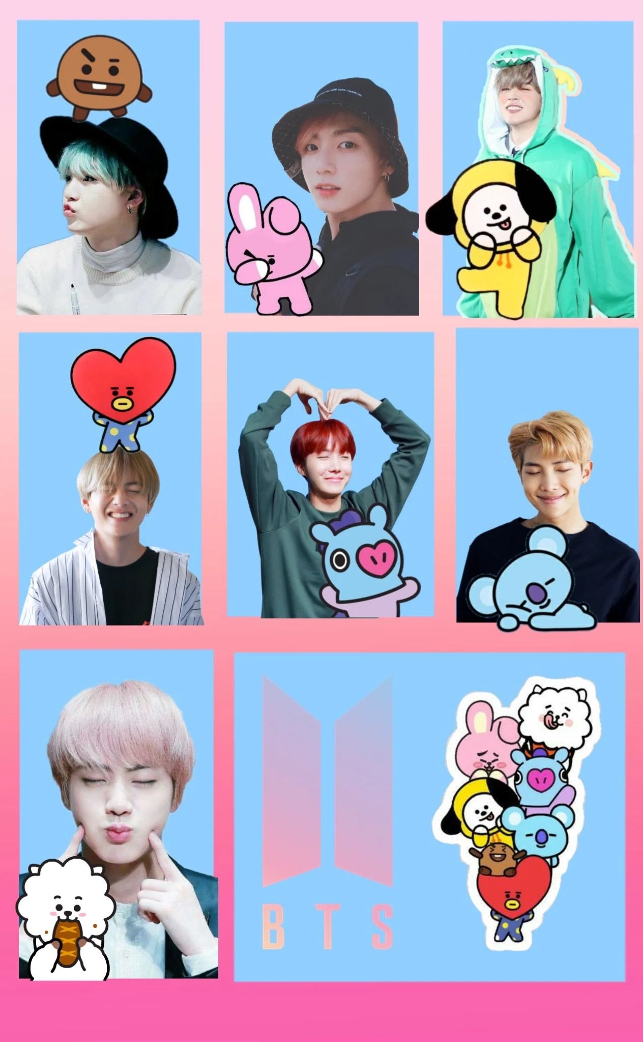 BT21 And BTS Wallpapers Wallpaper Cave