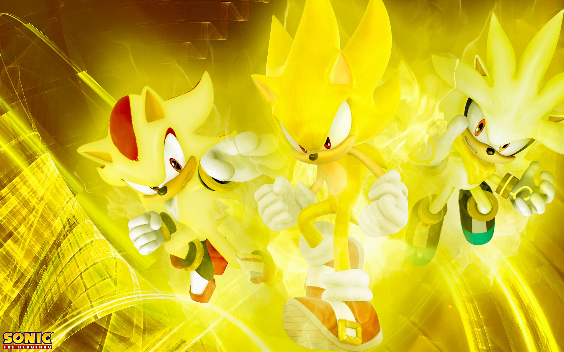 Gold Sonic Wallpapers Wallpaper Cave