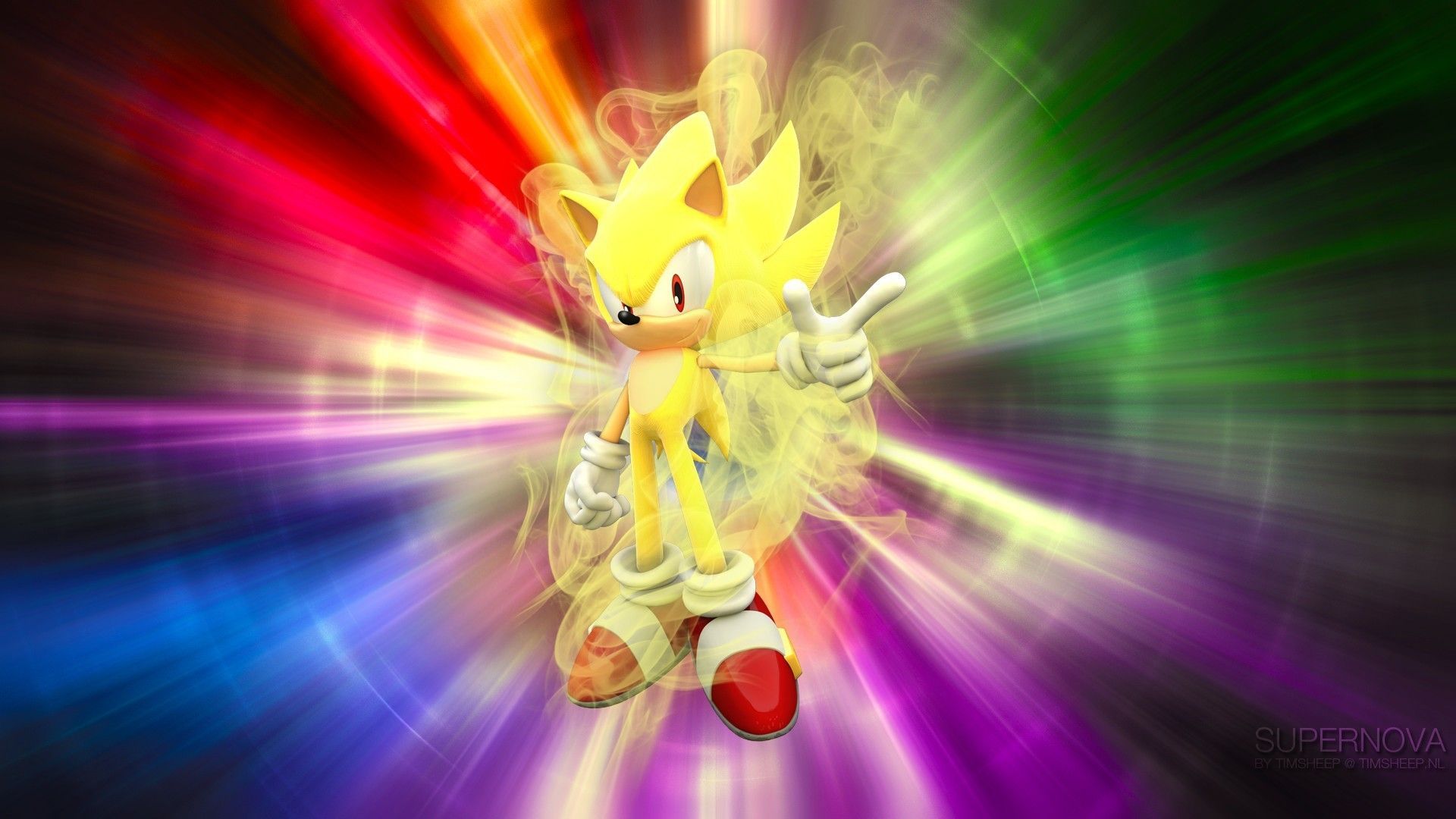 Gold Sonic Wallpapers Wallpaper Cave