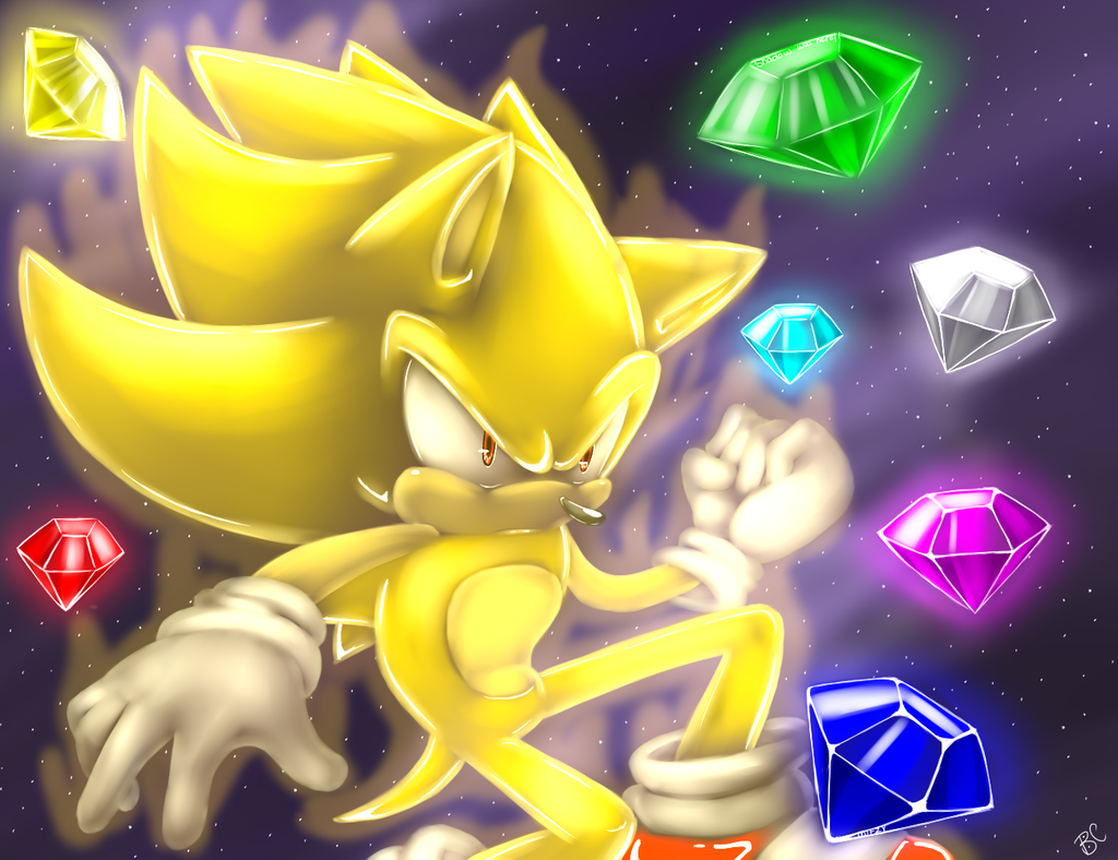 Gold Sonic Wallpapers Wallpaper Cave