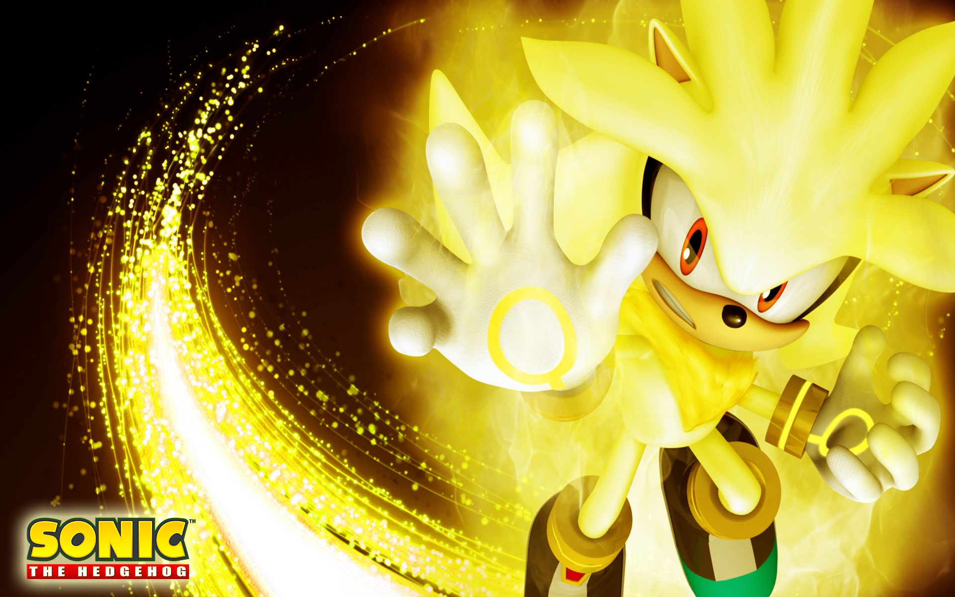 Gold Sonic Wallpapers Wallpaper Cave