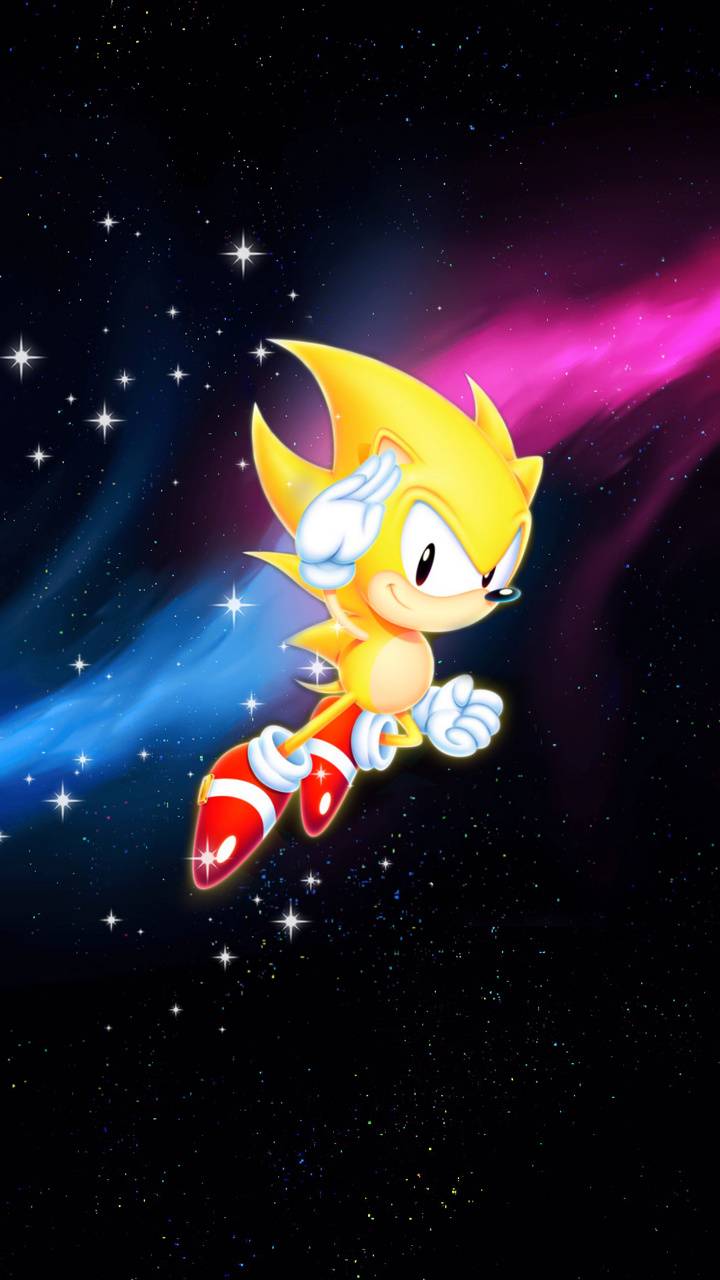 Gold Sonic Wallpapers Wallpaper Cave