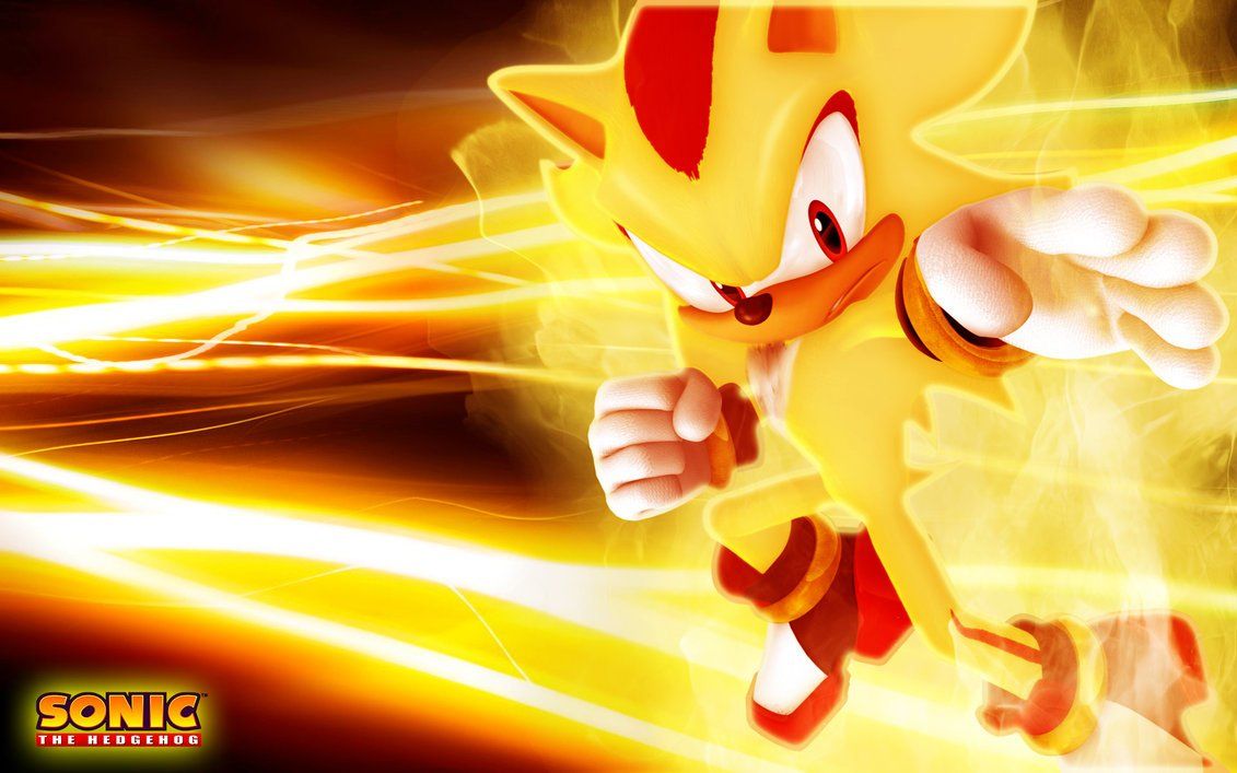 Gold Sonic Wallpapers Wallpaper Cave