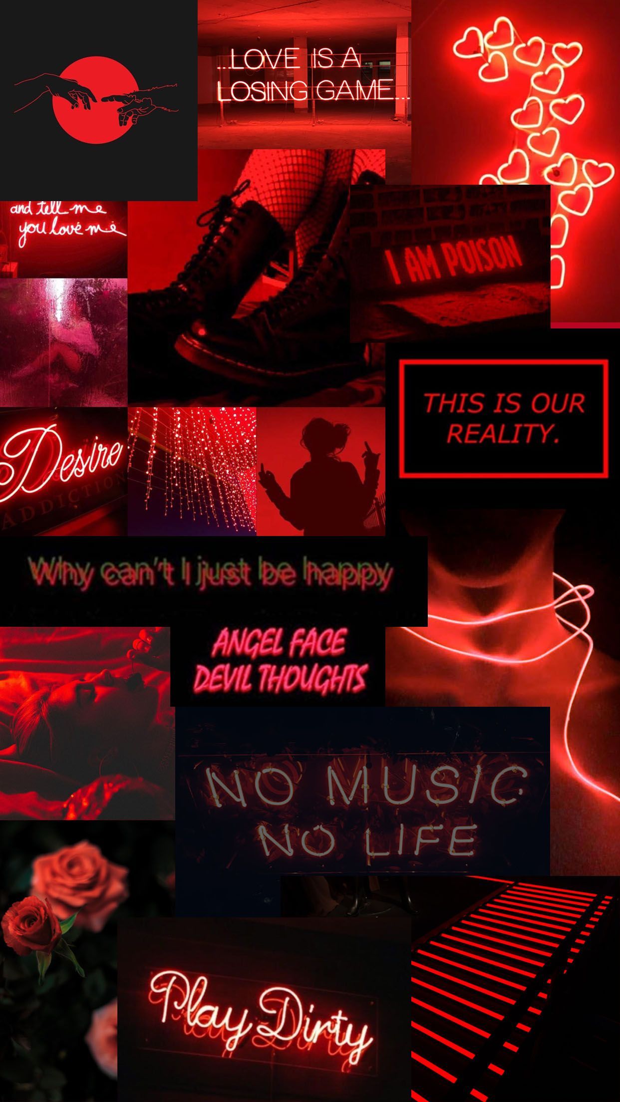 Red Grunge Aesthetic Wallpapers Wallpaper Cave