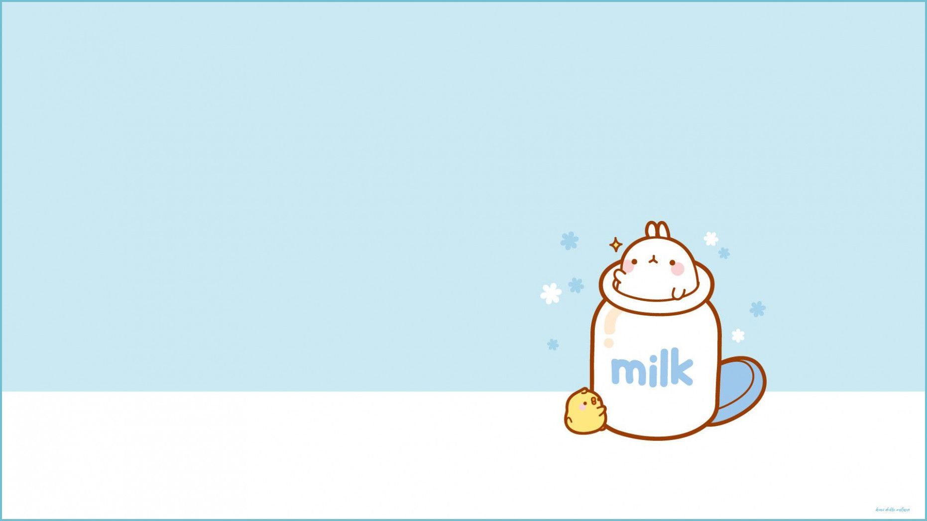 Kawaii Blue PC Wallpapers Wallpaper Cave