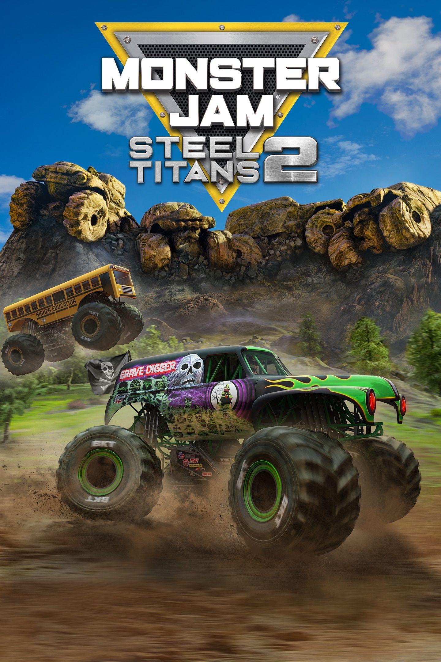 Monster Jam Steel Titans 2 Wallpapers Wallpaper Cave