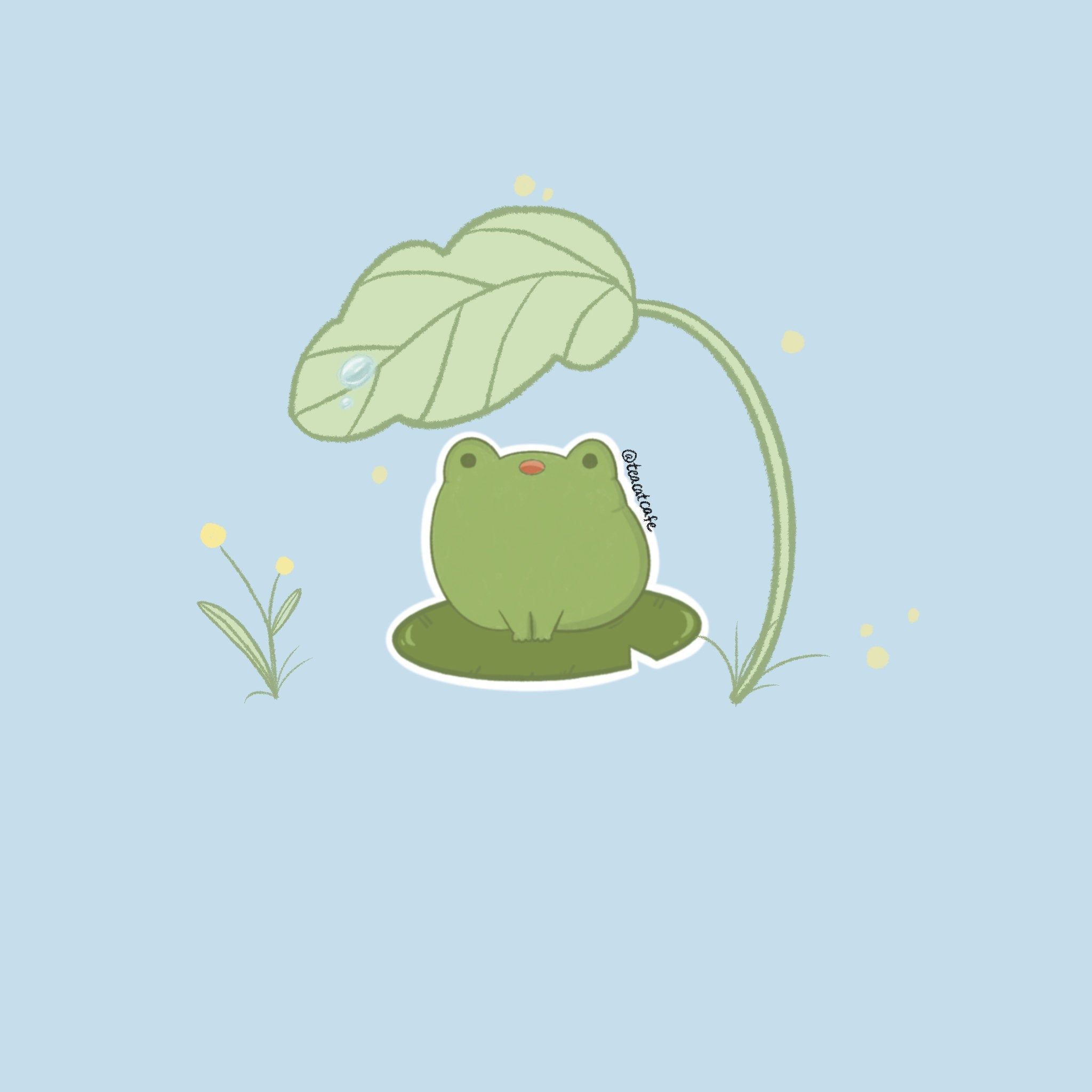 Aggregate 85+ aesthetic wallpapers frog latest