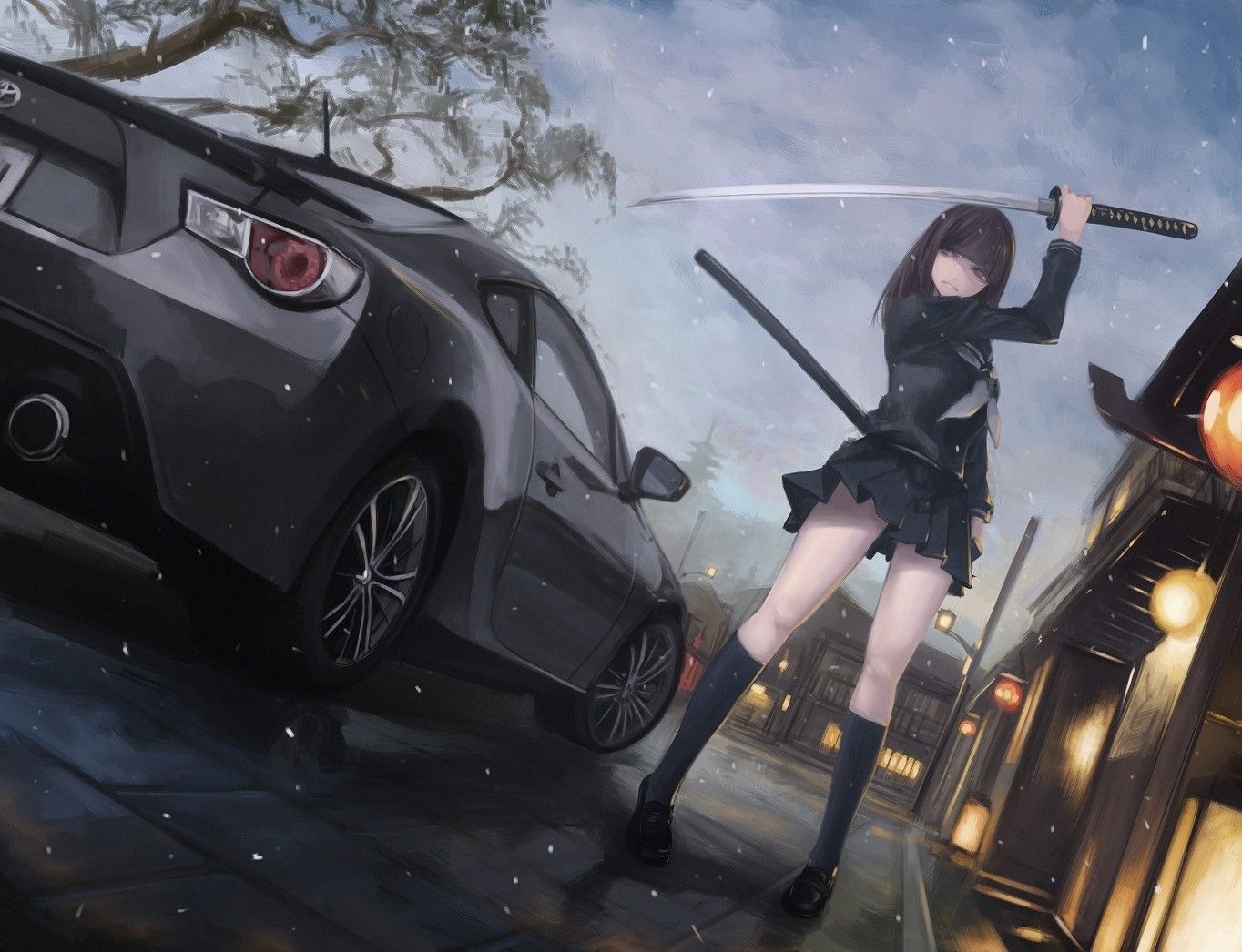 Anime Super Car Wallpapers Wallpaper Cave