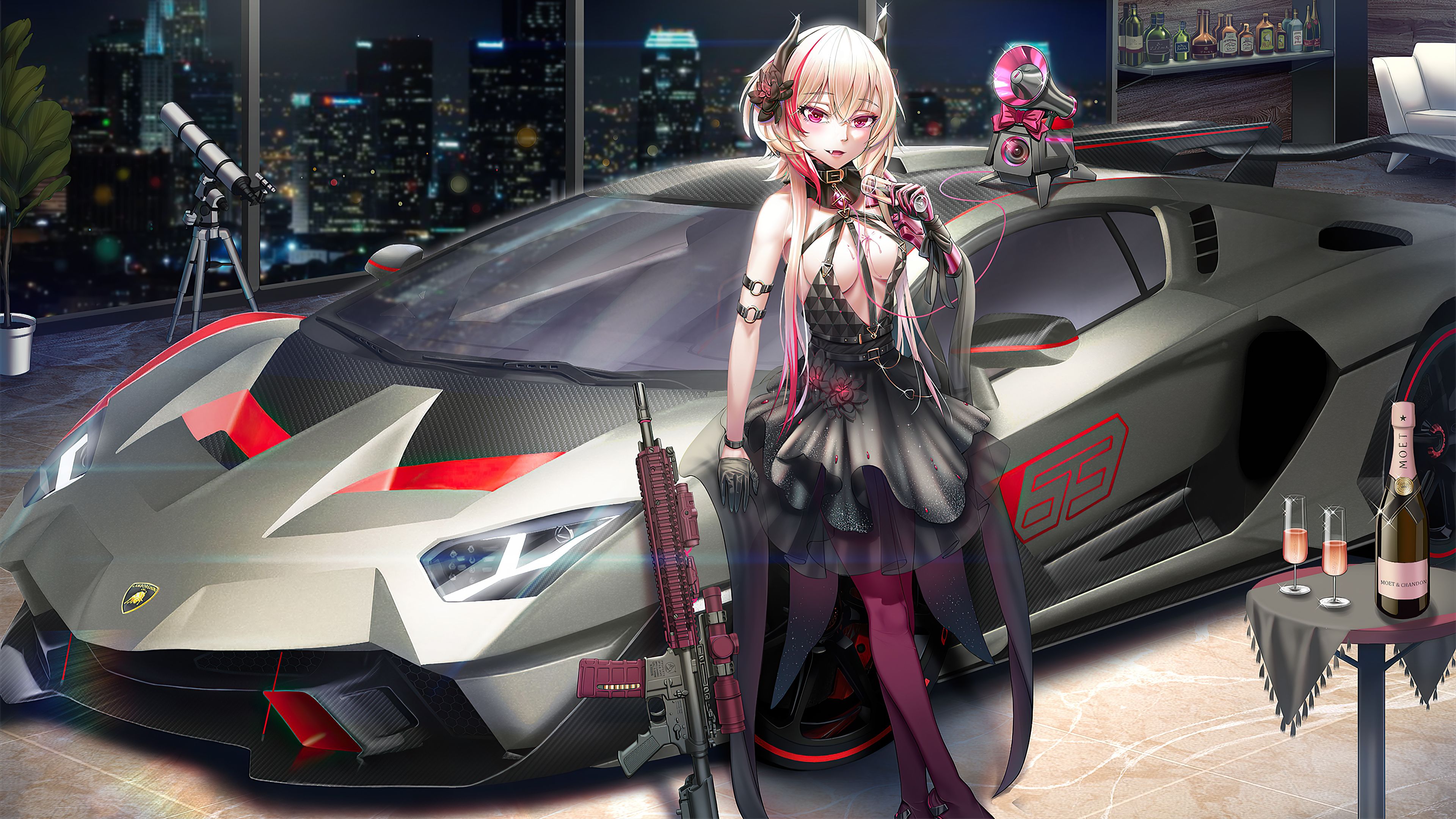 Anime Super Car Wallpapers Wallpaper Cave