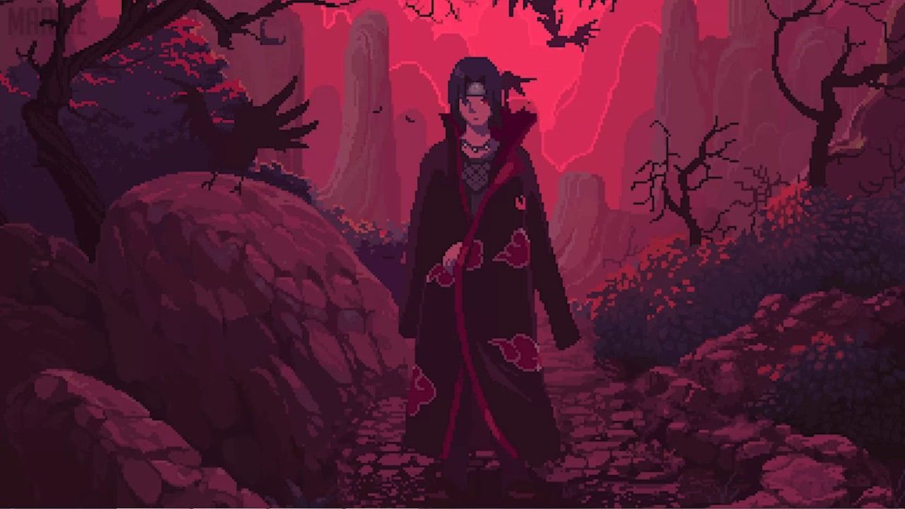 Itachi Red Wallpapers Wallpaper Cave