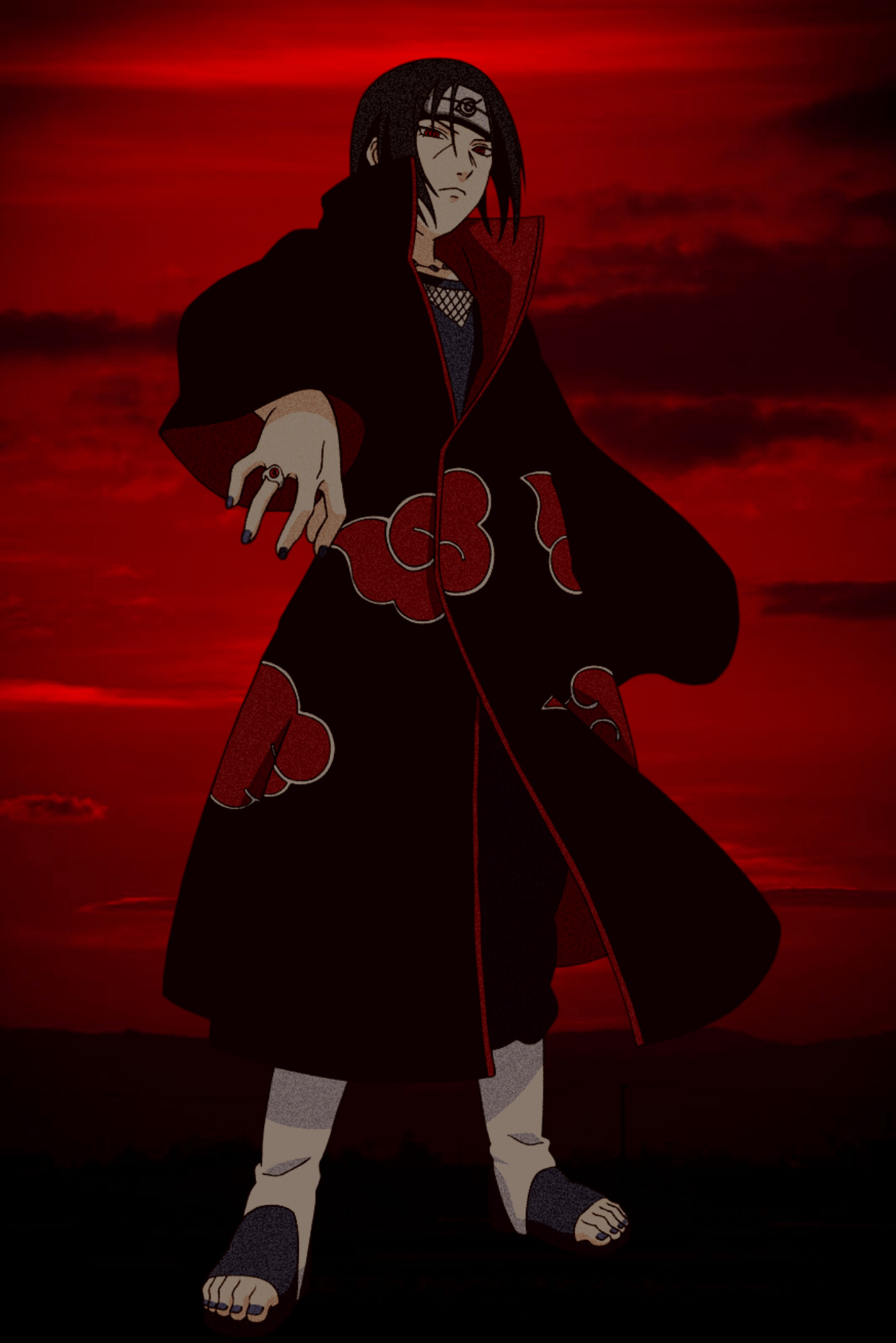 Itachi PFP Red