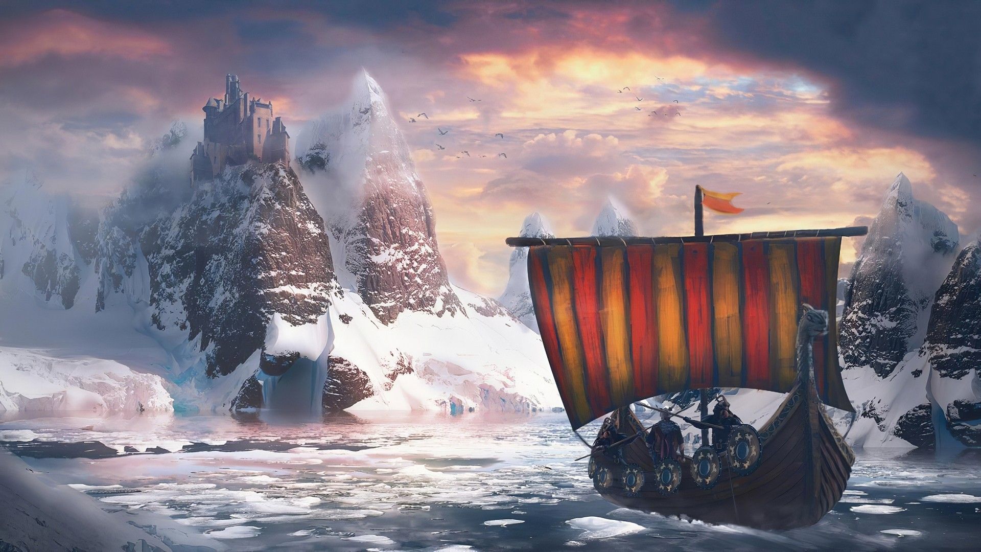 Viking Winter Wallpapers Wallpaper Cave