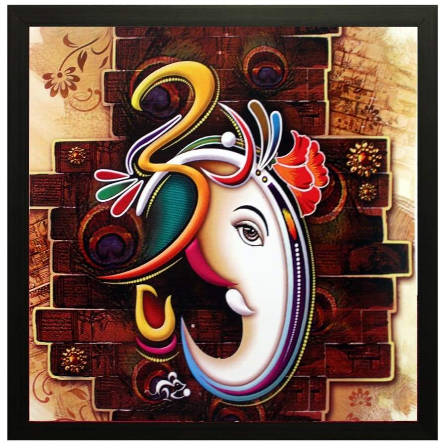 Modern Art Ganesha Wallpapers Wallpaper Cave