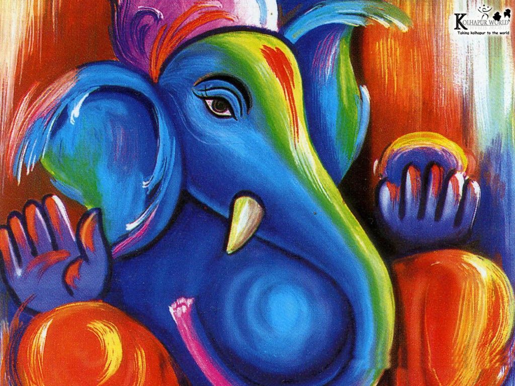 Modern Art Ganesha Wallpapers Wallpaper Cave