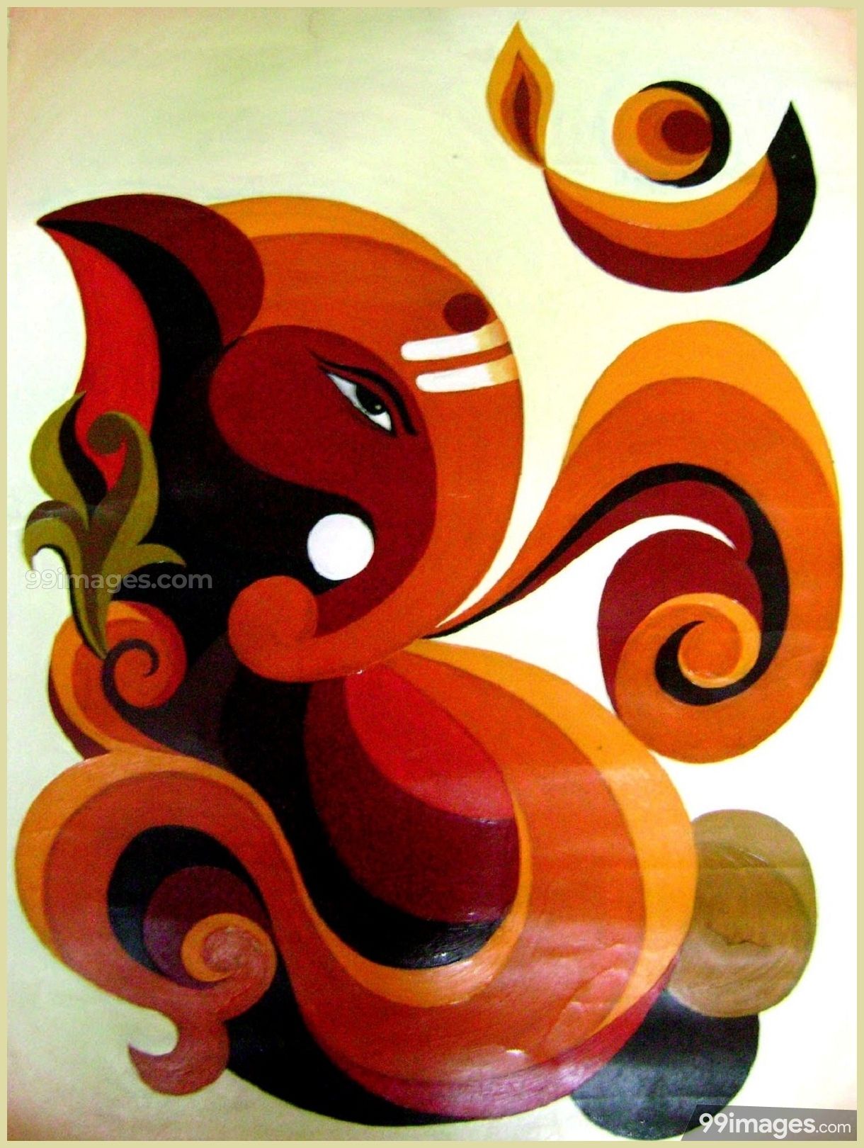 Modern Art Ganesha Wallpapers Wallpaper Cave