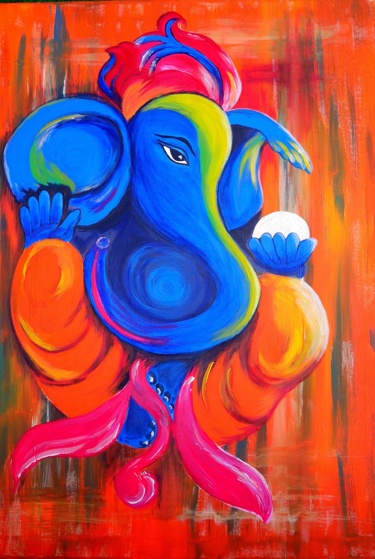 Modern Art Ganesha Wallpapers Wallpaper Cave