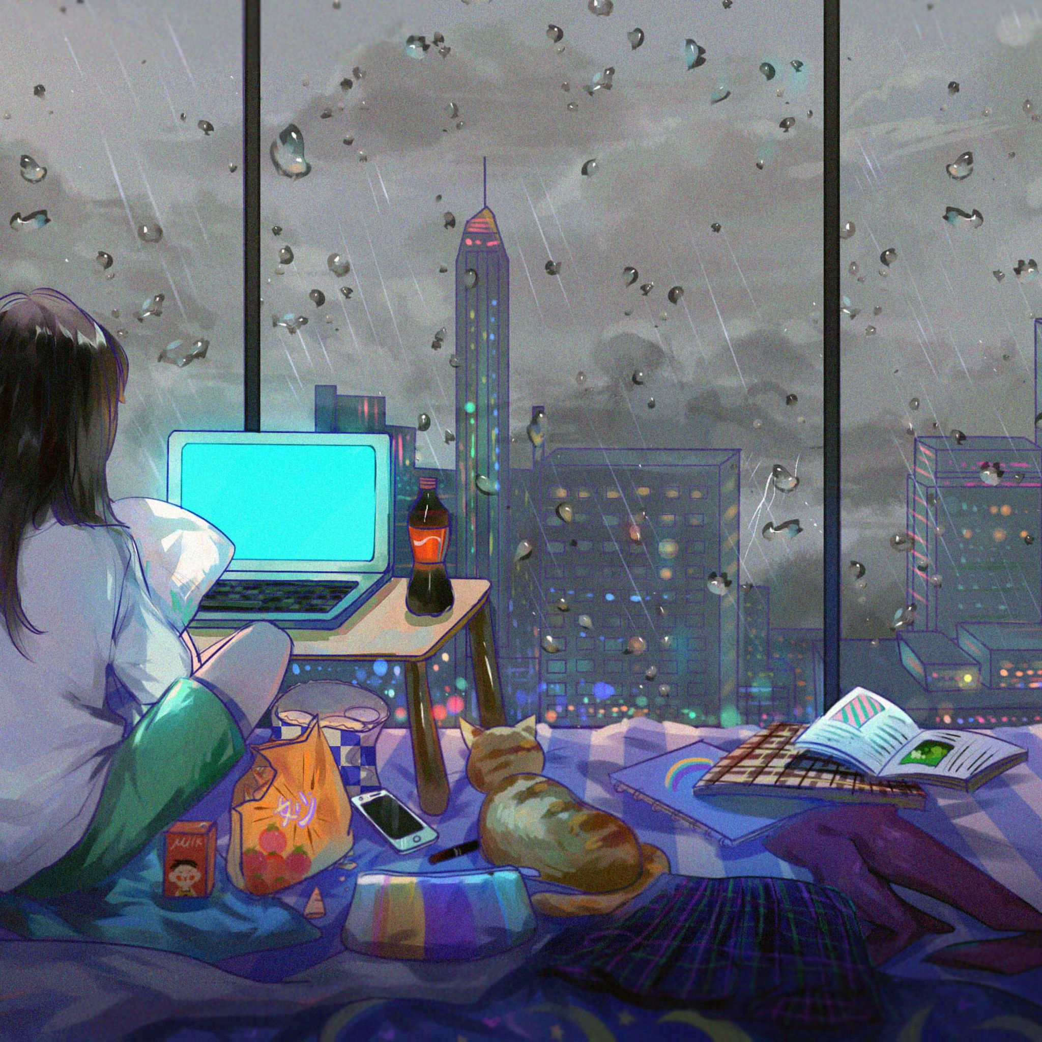 Anime Apartment Wallpapers Wallpaper Cave