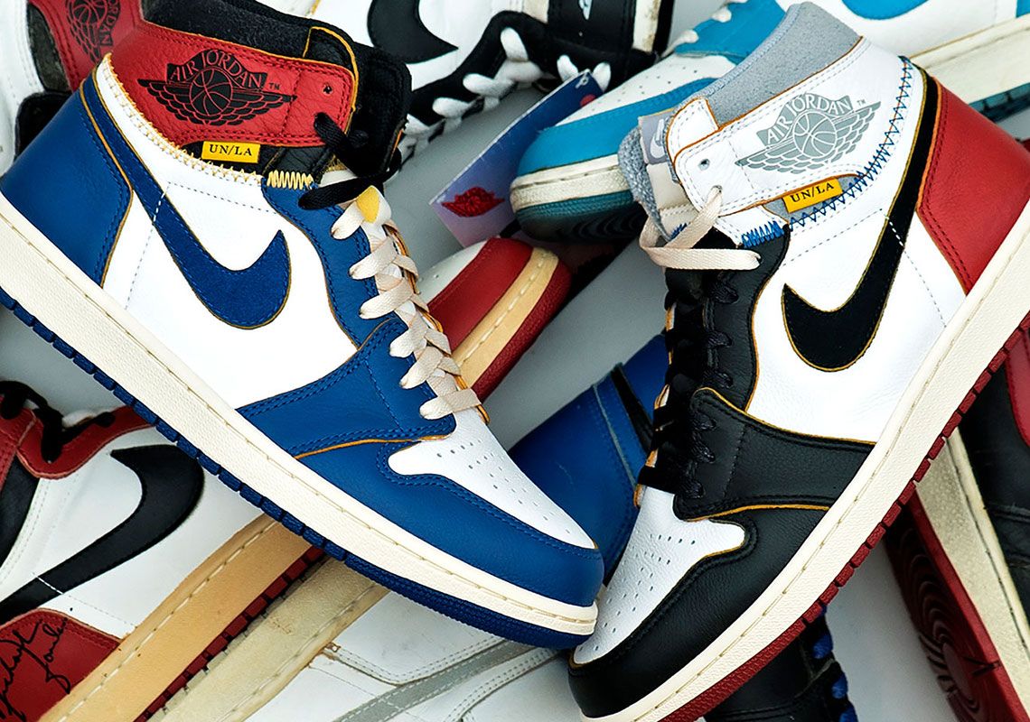 Blue Jordan 1 Wallpaper
